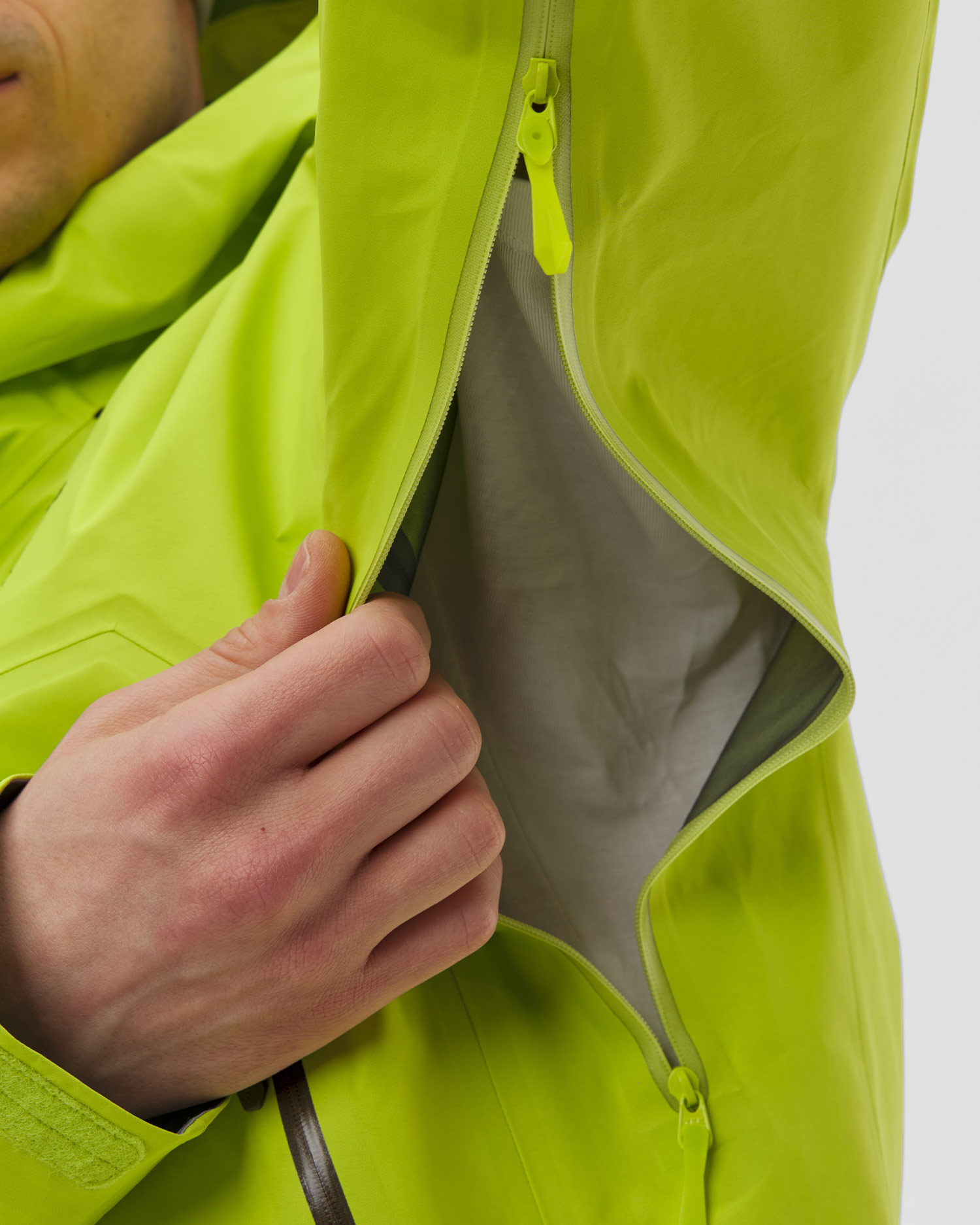 Jachetă hardshell pentru bărbați Arcteryx Beta SL Jacket galbenă