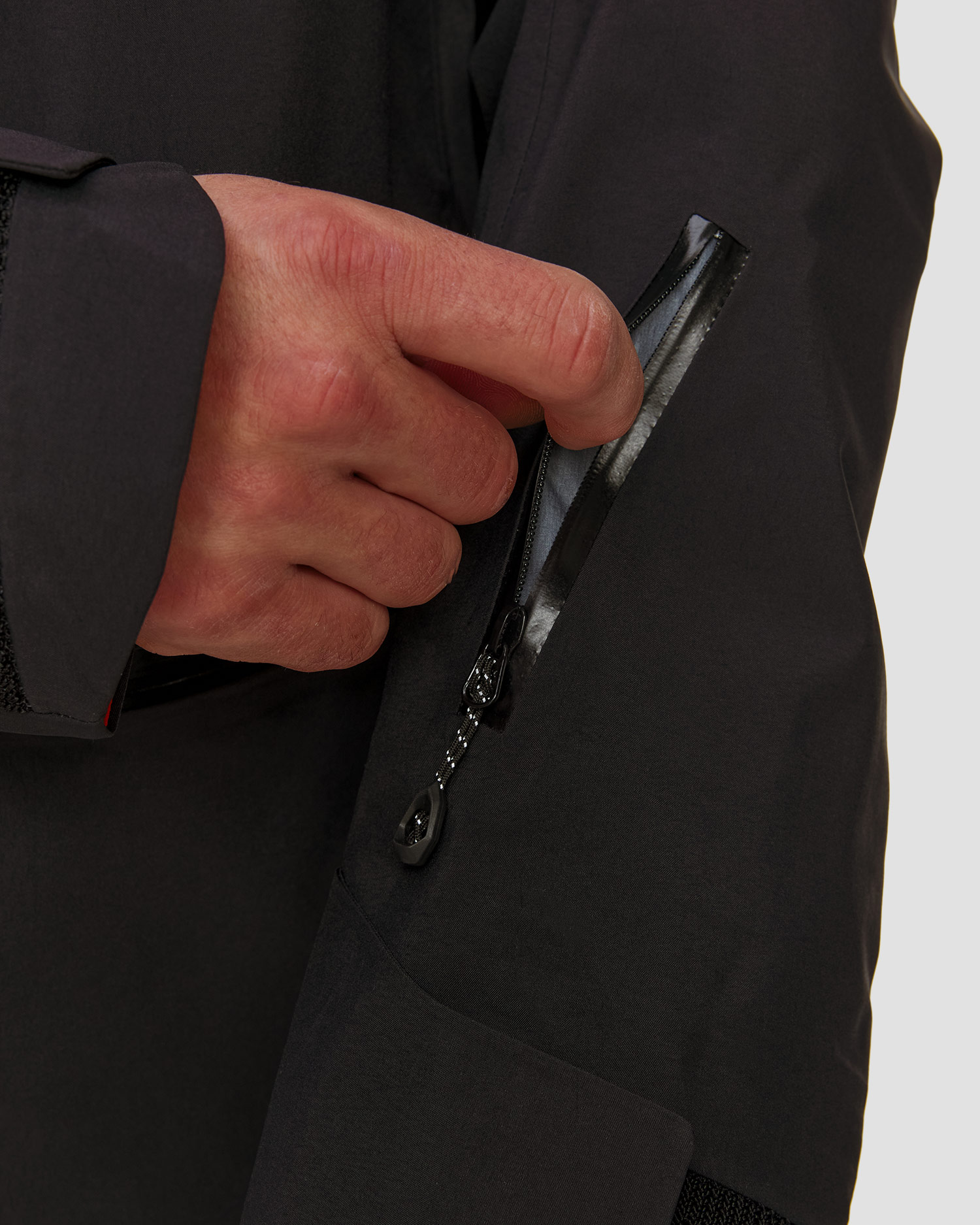 Men's technical Mammut Eiger Free Pro HS Hooded Jacket Men black