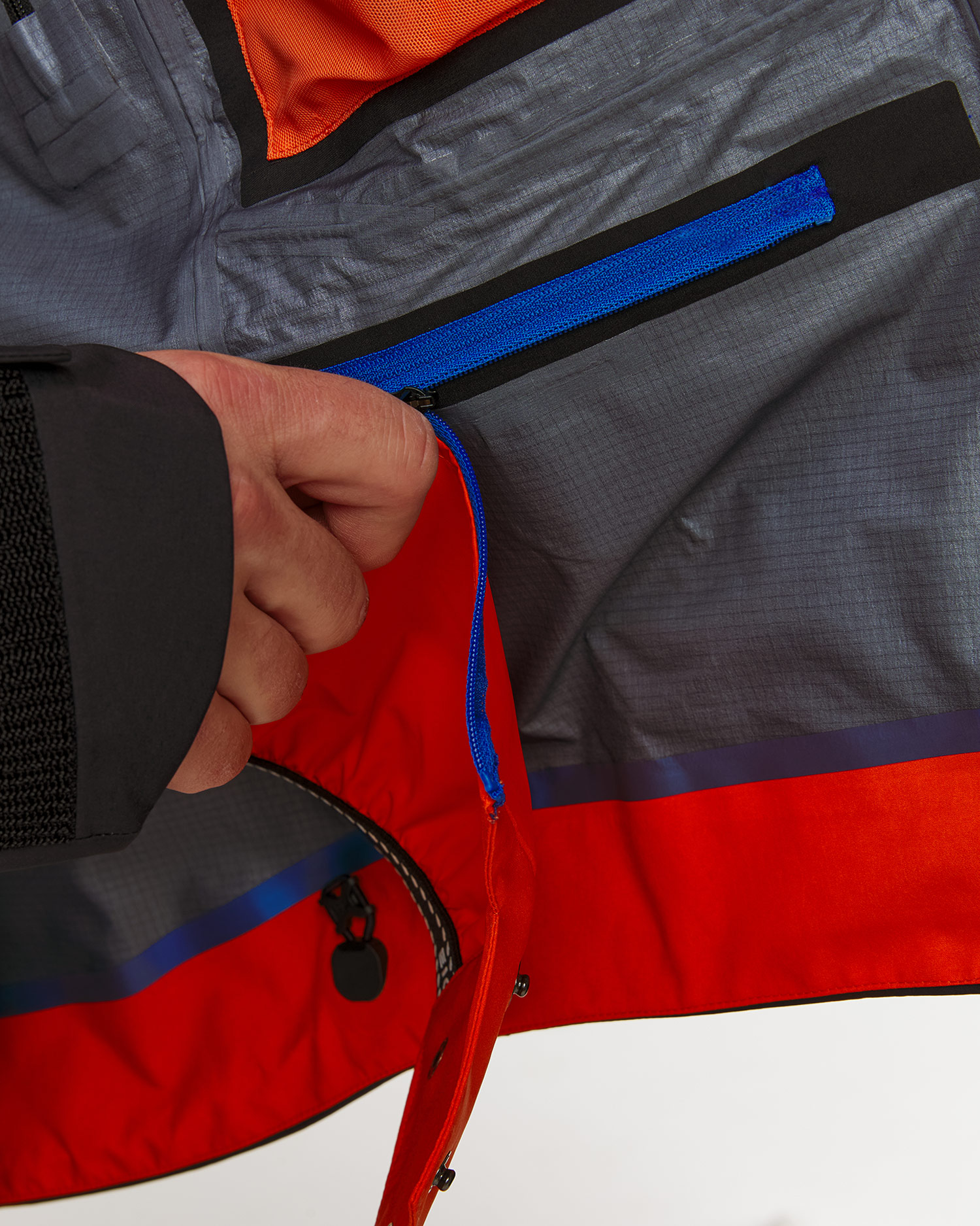 Veste technique noire pour hommes Mammut Eiger Free Pro HS Hooded Jacket Men