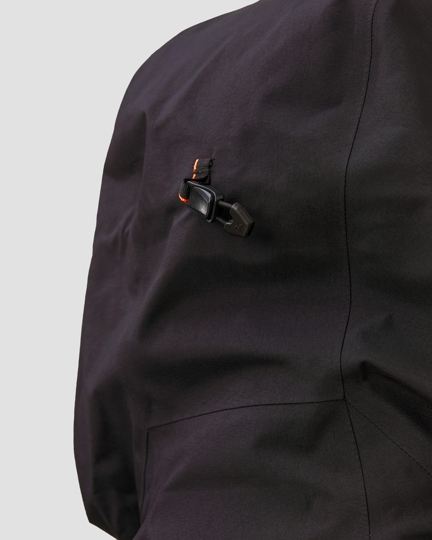 Veste technique noire pour hommes Mammut Eiger Free Pro HS Hooded Jacket Men