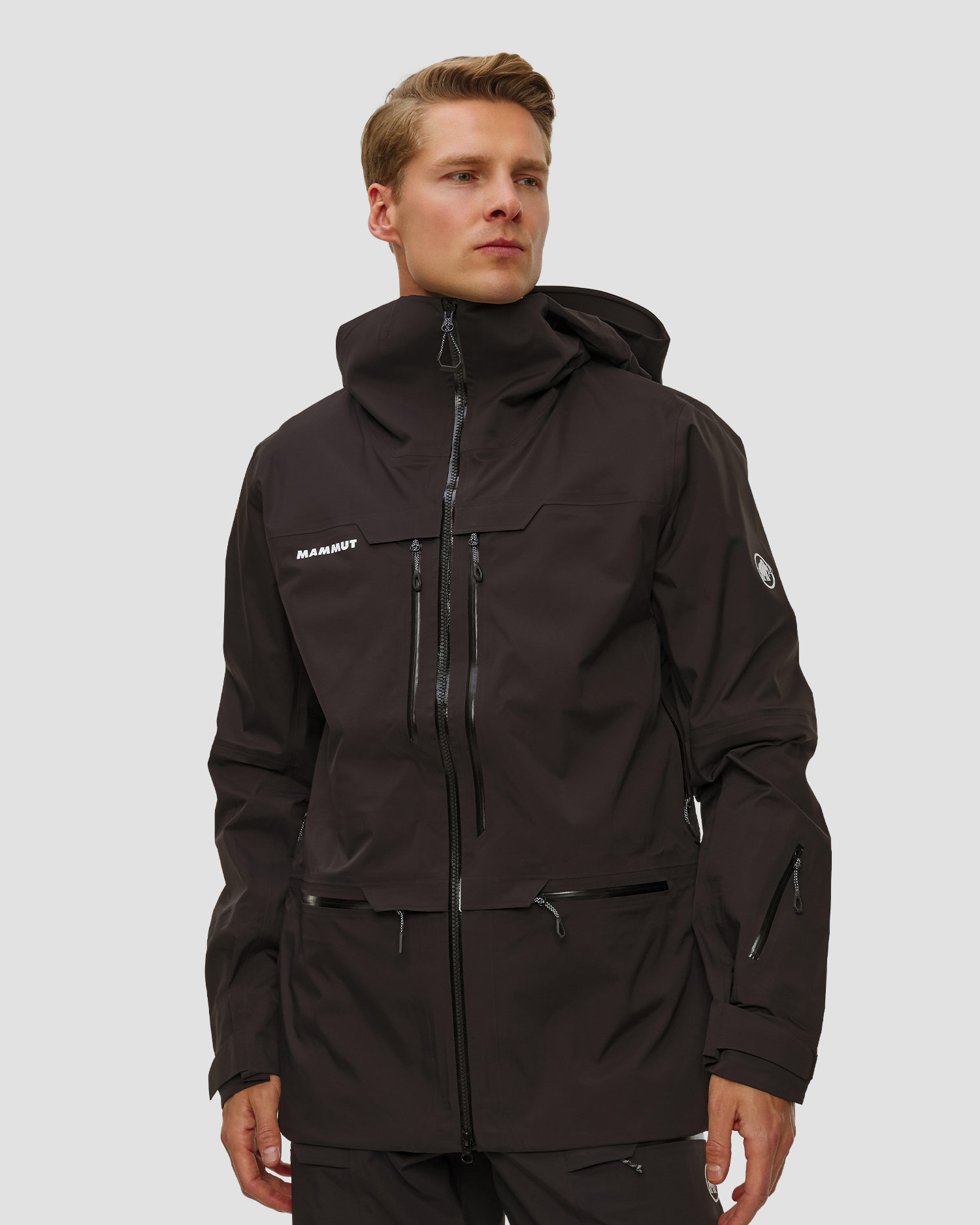 Freeride Mammut Haldigrat HS Hooded Jacket Men black