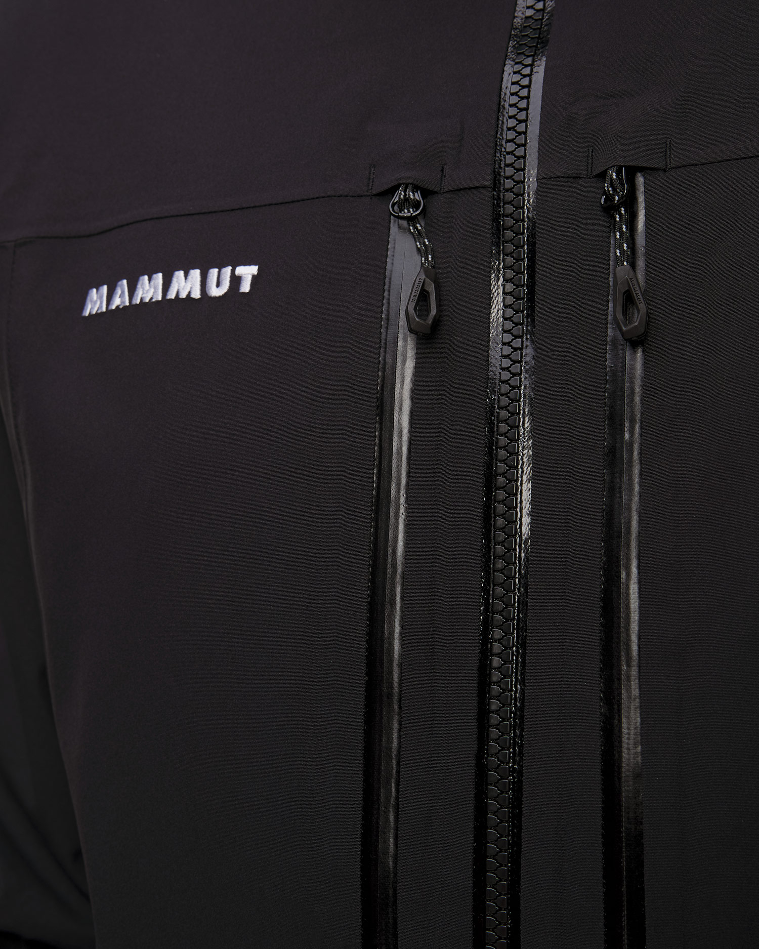 Černá zateplená membránová zimní pánská bunda Mammut Stoney HS Thermo