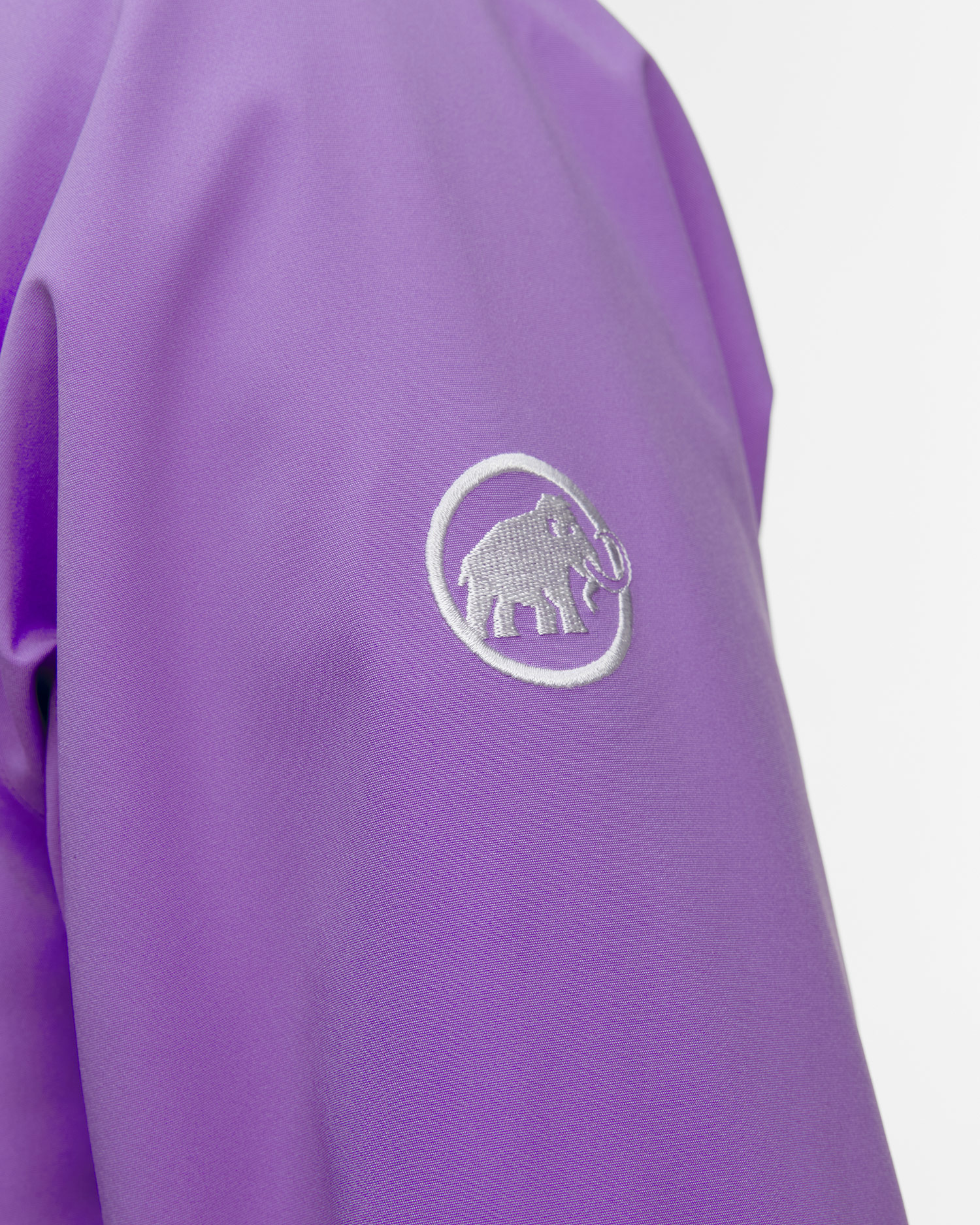 Dámská fialová lyžařská bunda Mammut Stoney HS Thermo Hooded Jacket Women