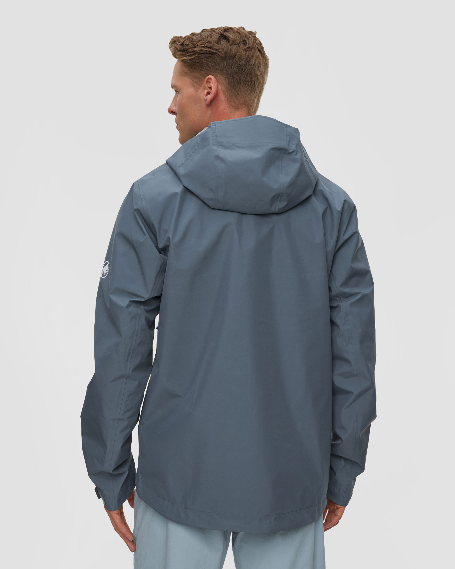 Veste de pluie pour hommes Mammut Crater Light Hs Hooded Jacket