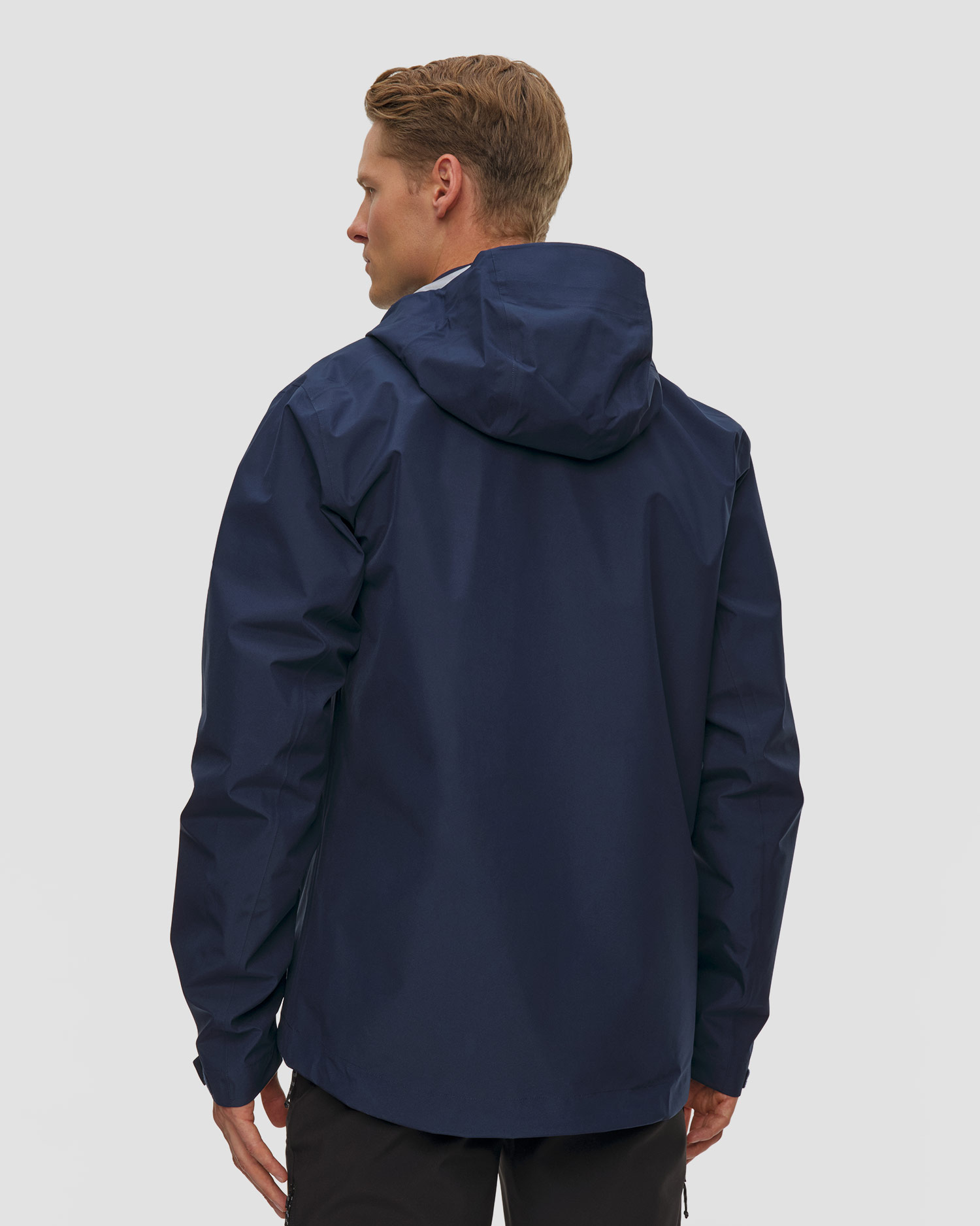 Pánská nepromokavá bunda Mammut Crater Light HS v Tmavě Modré Barvě