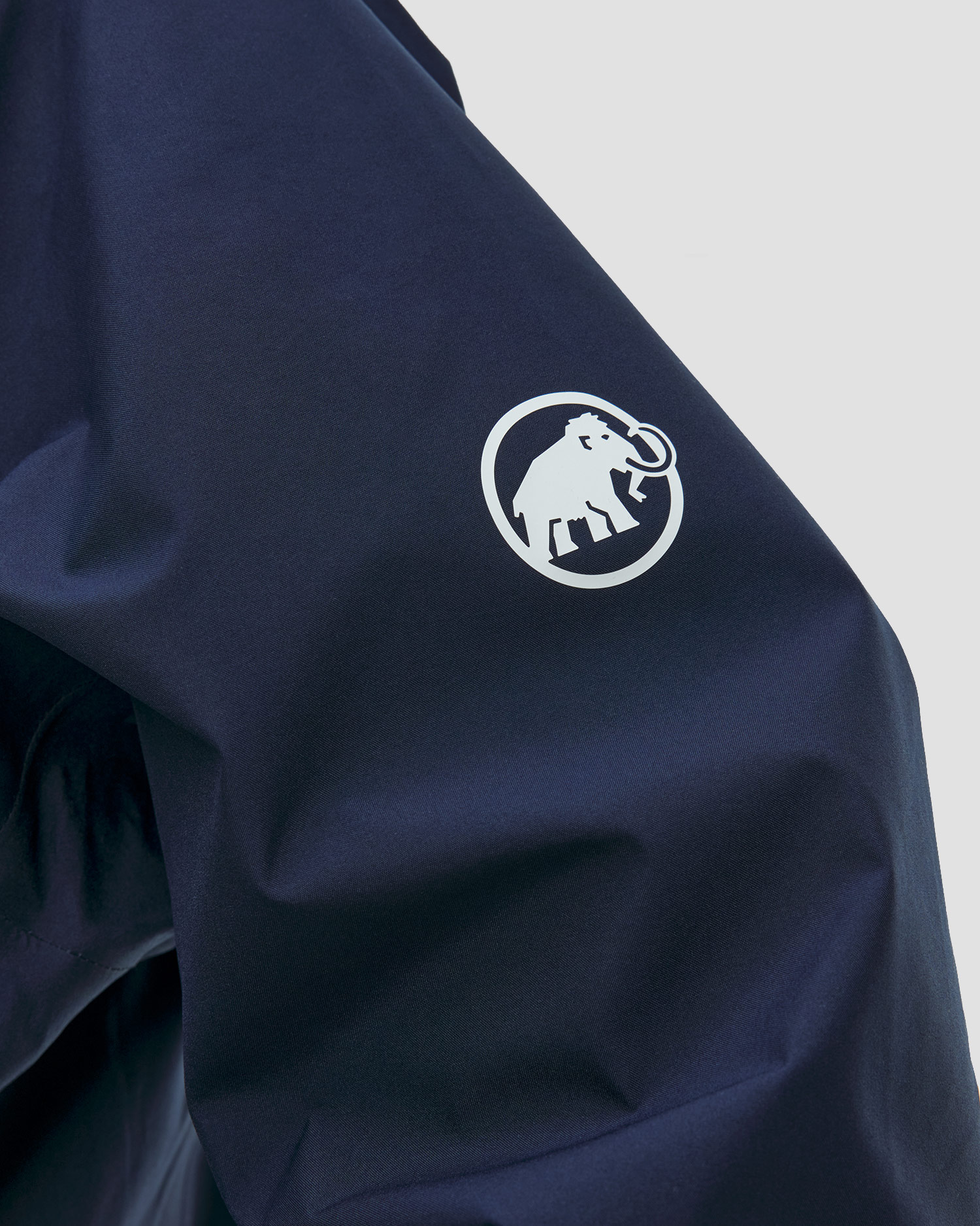 Veste de pluie bleu marine pour femmes Mammut Crater Light Hs Hooded Jacket