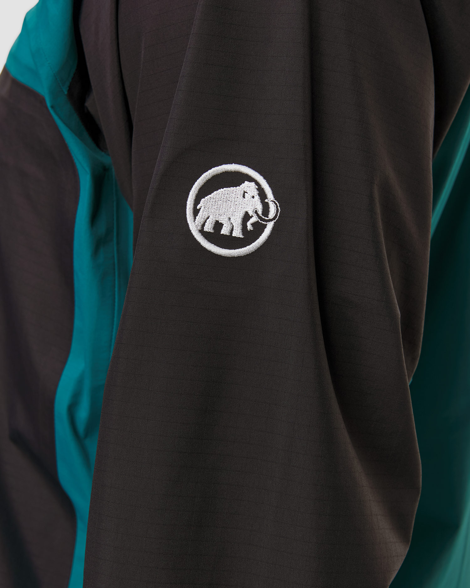 Men's hardshell Mammut Taiss HS Hooded Jacket Men turquoise black