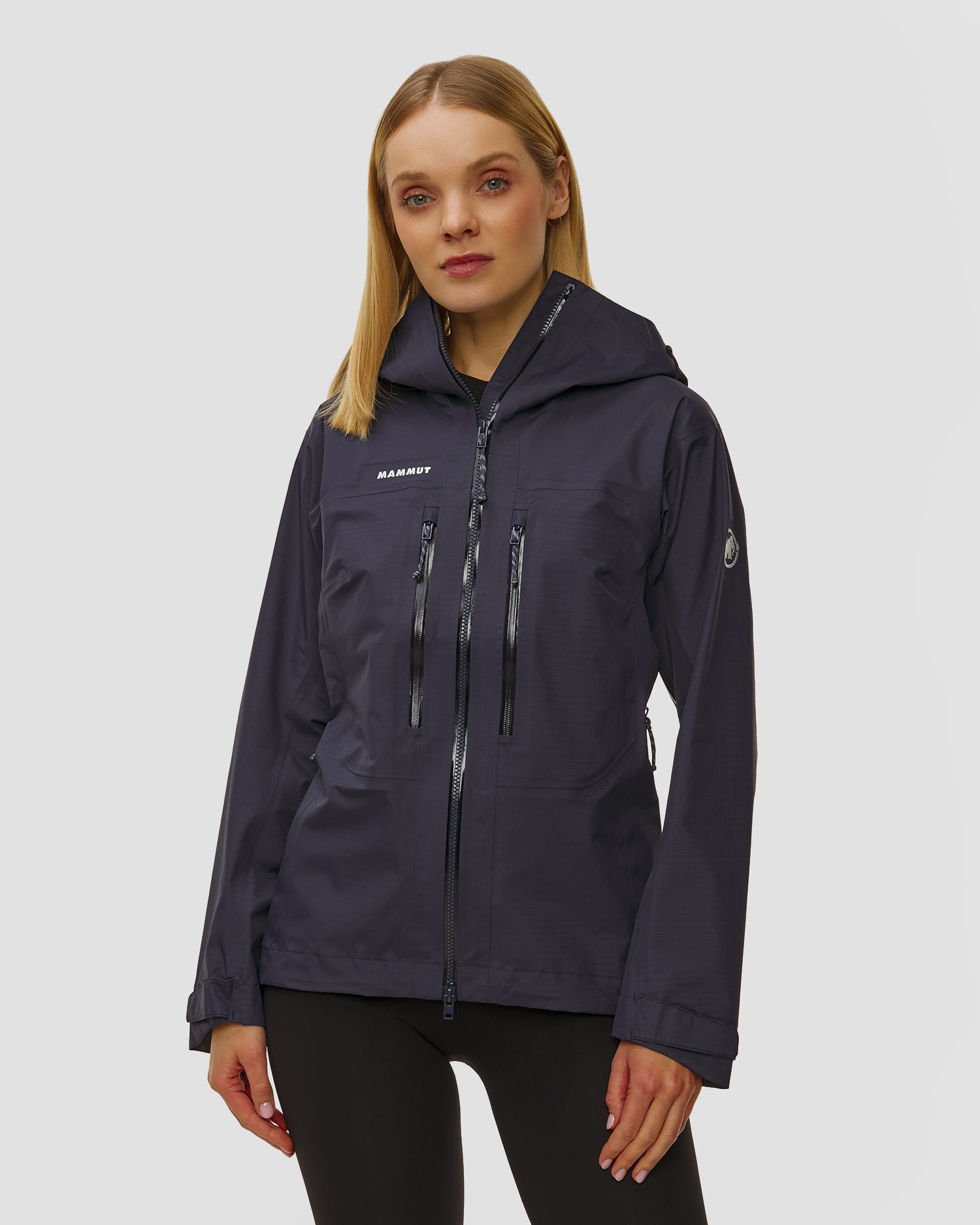 Mammut Taiss HS Hooded Jacket Women Hardshelljacke für Damen in Marineblau