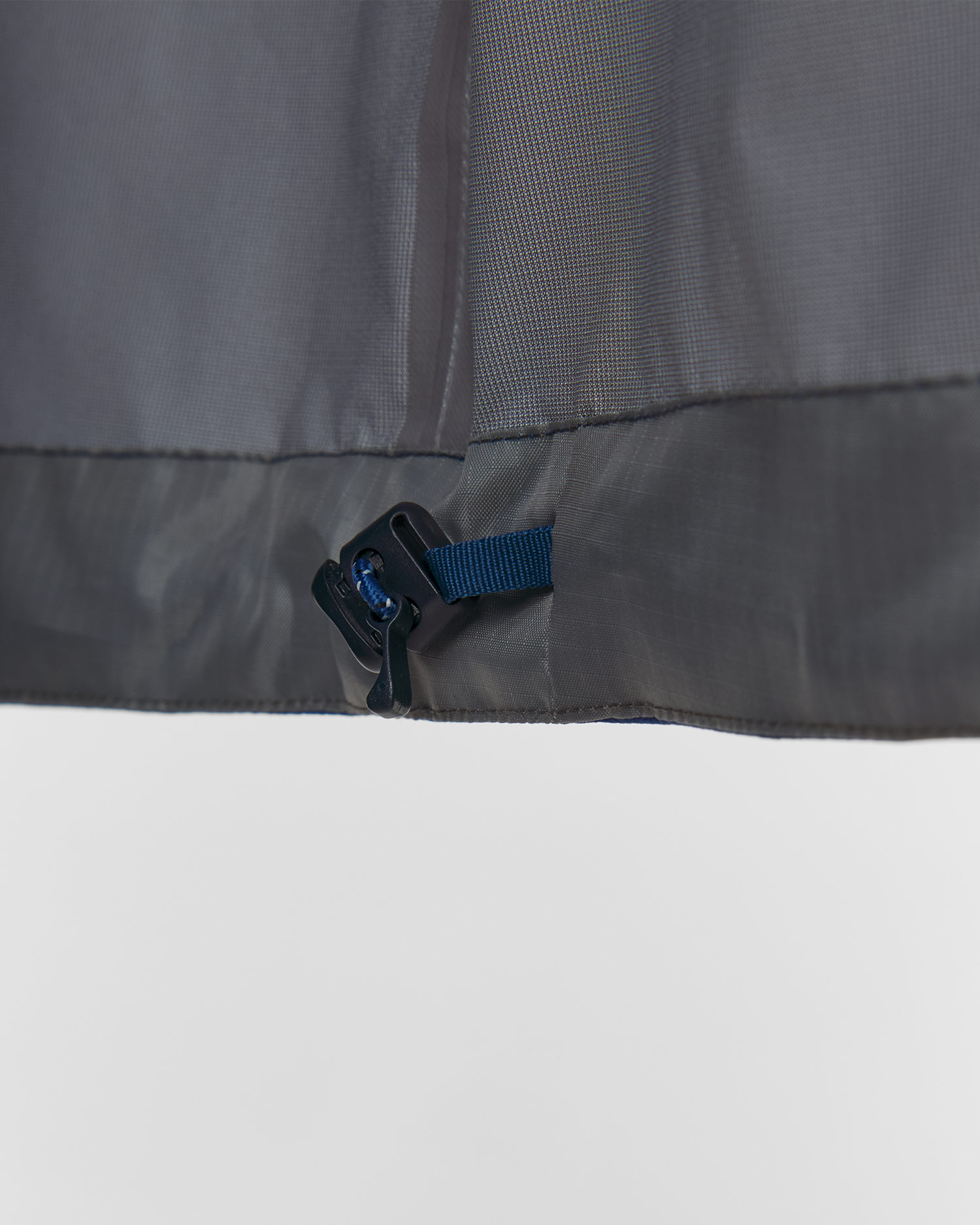 Veste hardshell bleue pour hommes Mammut Ducan HS Hooded Jacket