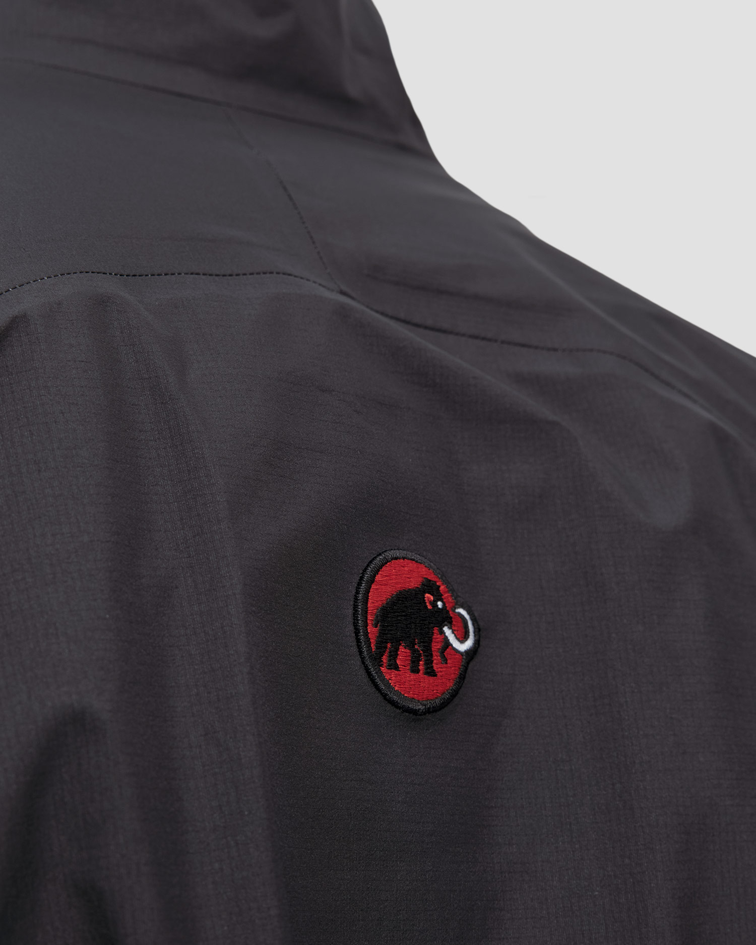 Jachetă hardshell pentru bărbați Mammut Hiking Patrol x Mammut HS Hooded Jacket neagră