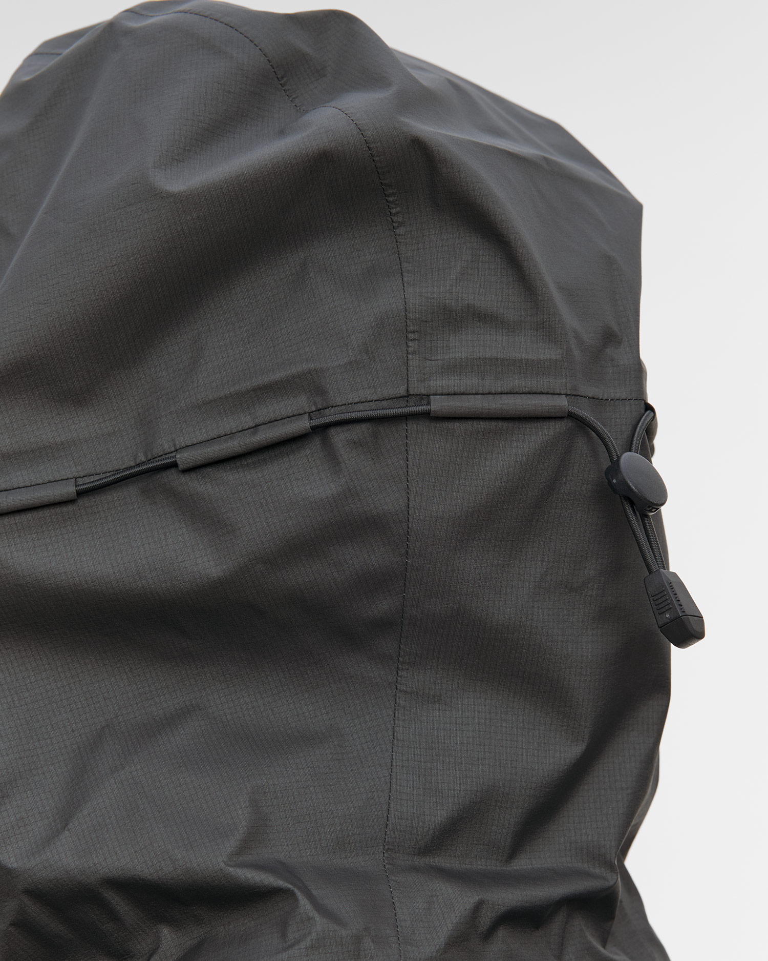 Veste hardshell grise pour hommes Mammut Hiking Patrol x Mammut HS Hooded Jacket