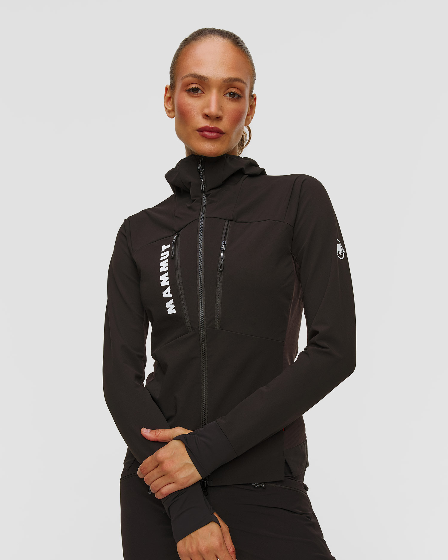 Women’s softshell jacket Mammut Aenergy SO Hybrid Hooded