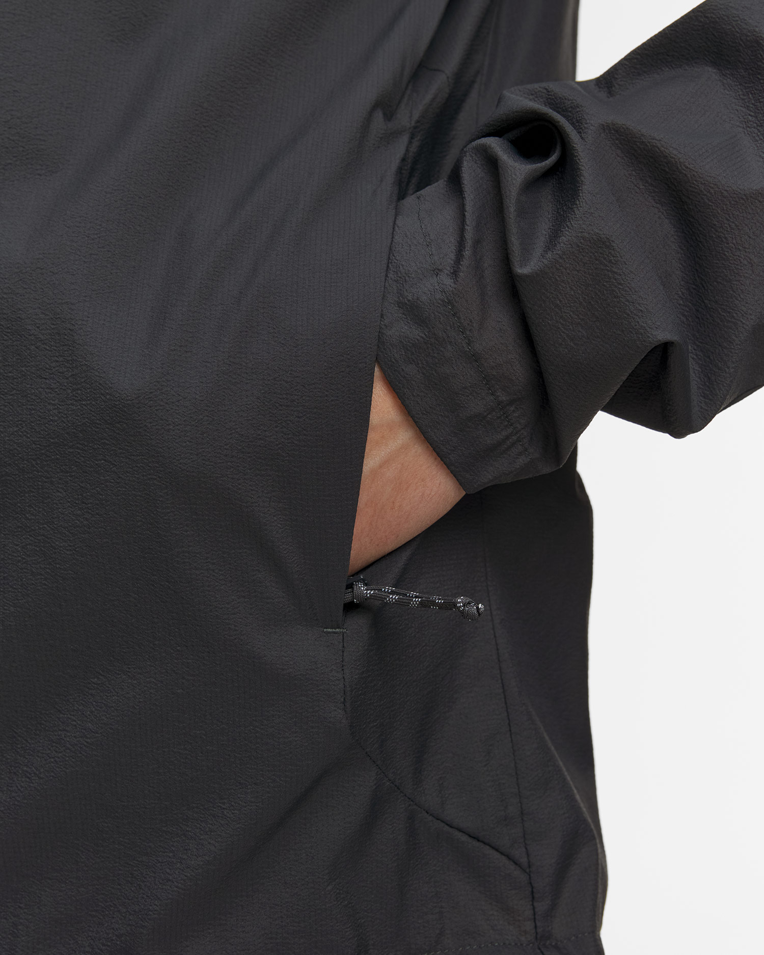 Jachetă de vânt pentru bărbați Mammut Hiking Patrol x Mammut WB Jacket gri închis