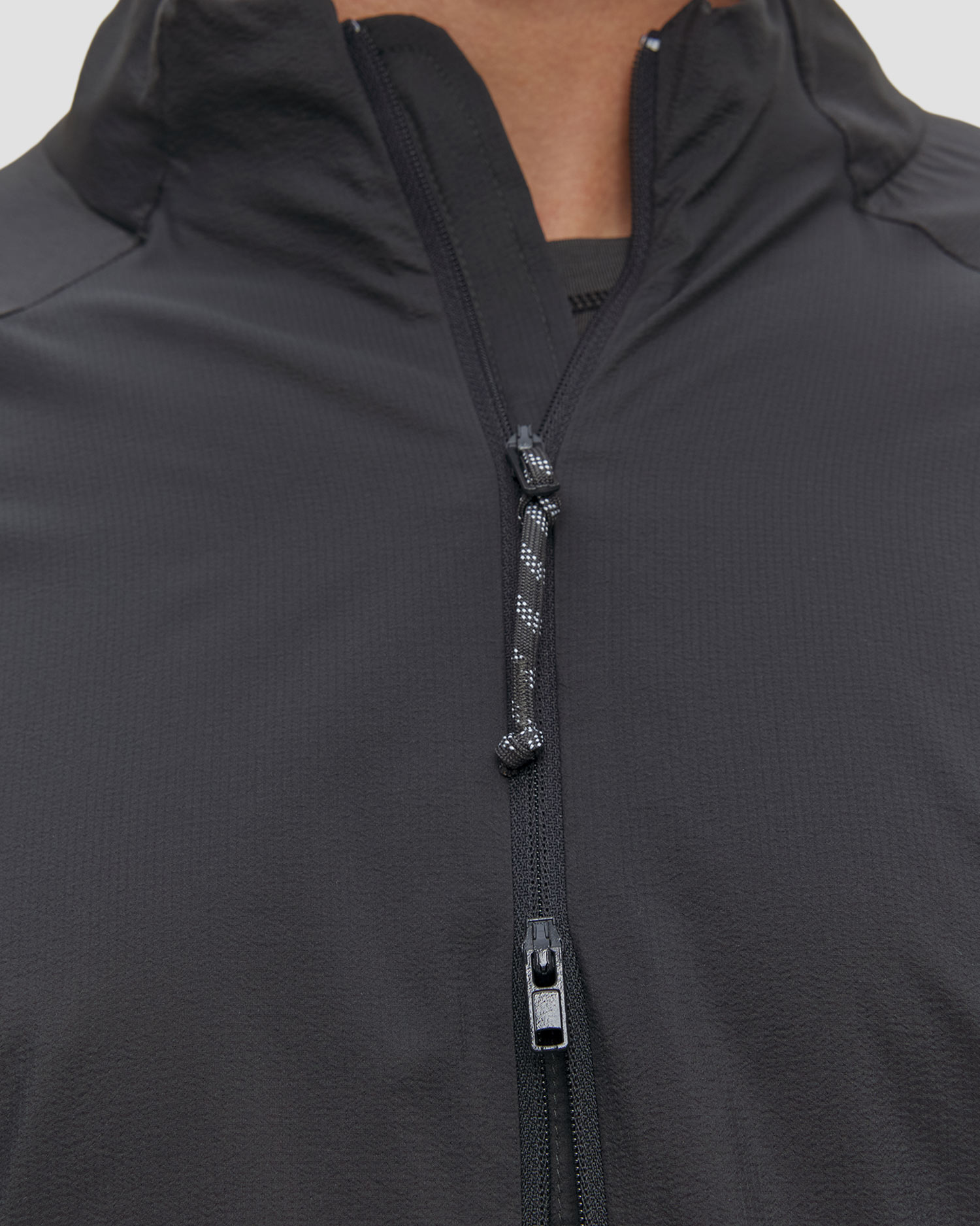 Veste coupe-vent gris foncé pour hommes Mammut Hiking Patrol x Mammut WB Jacket
