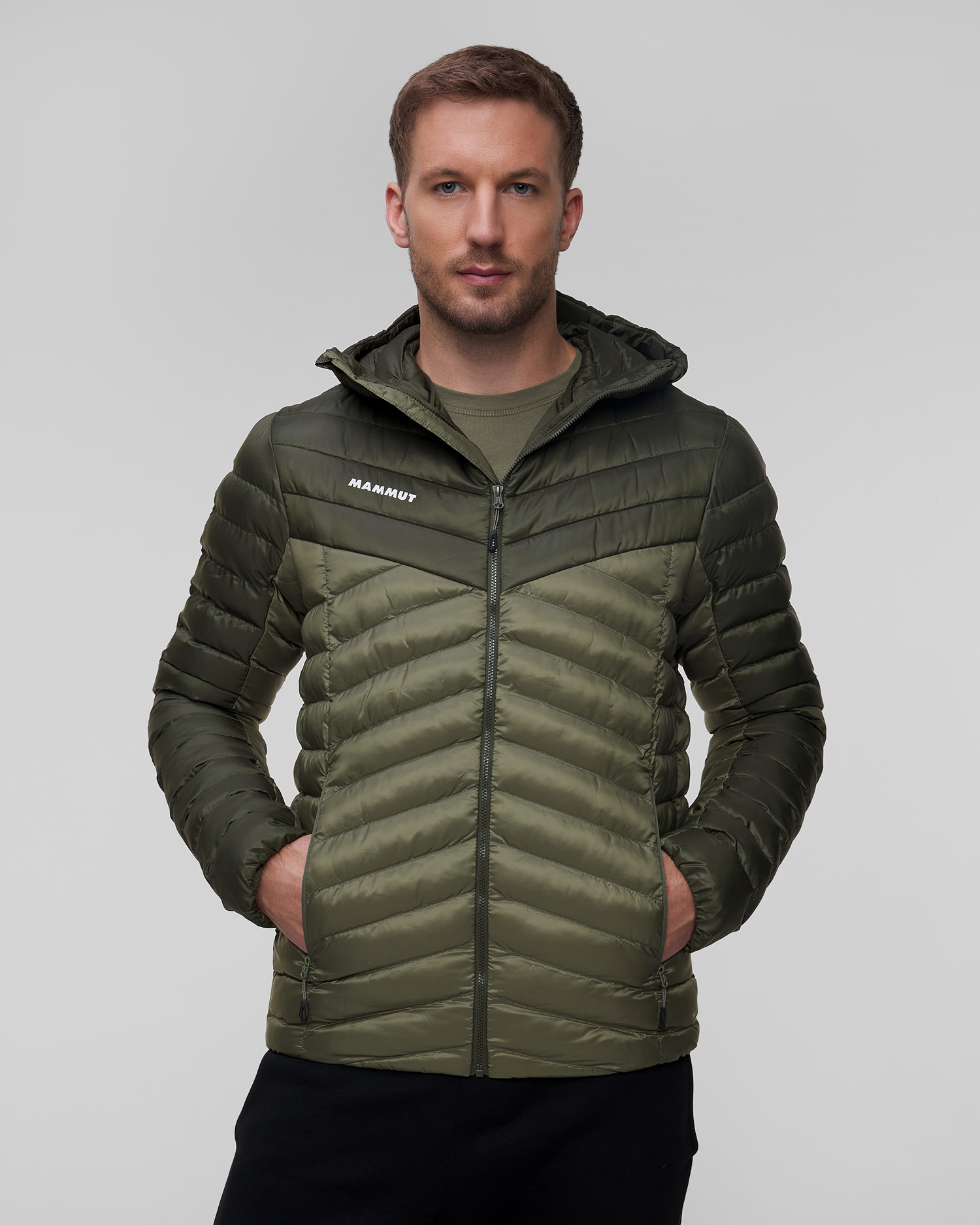 Doudoune noire pour hommes Mammut Albula IN 