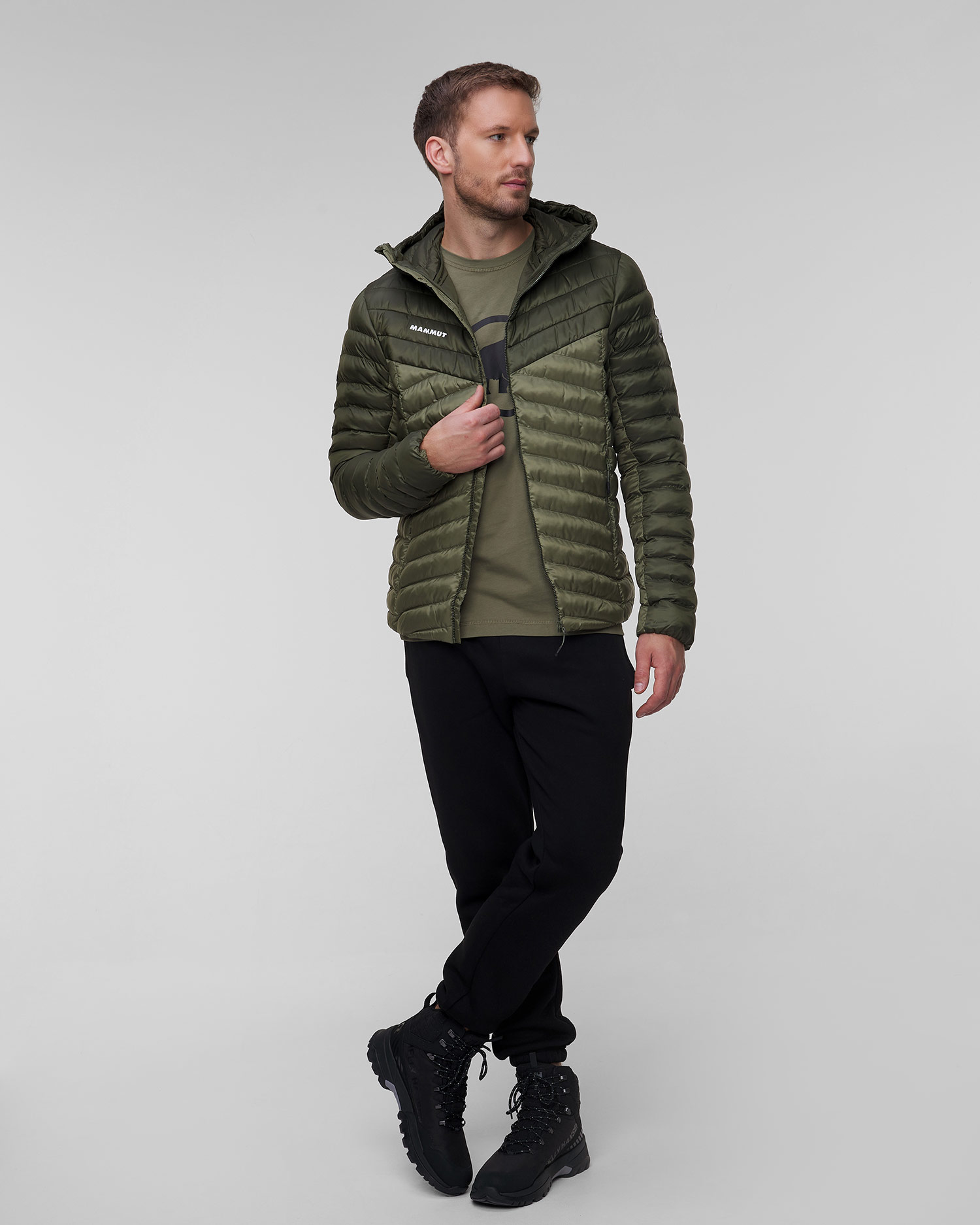 Doudoune noire pour hommes Mammut Albula IN 