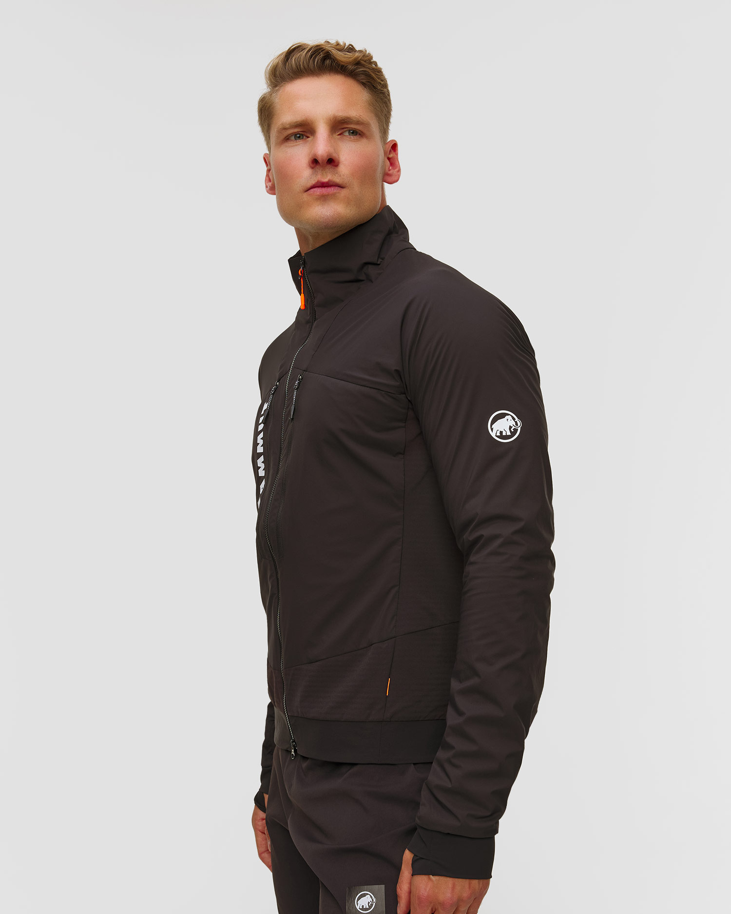 Veste hybride noire pour hommes Mammut Aenergy In Hybrid Men