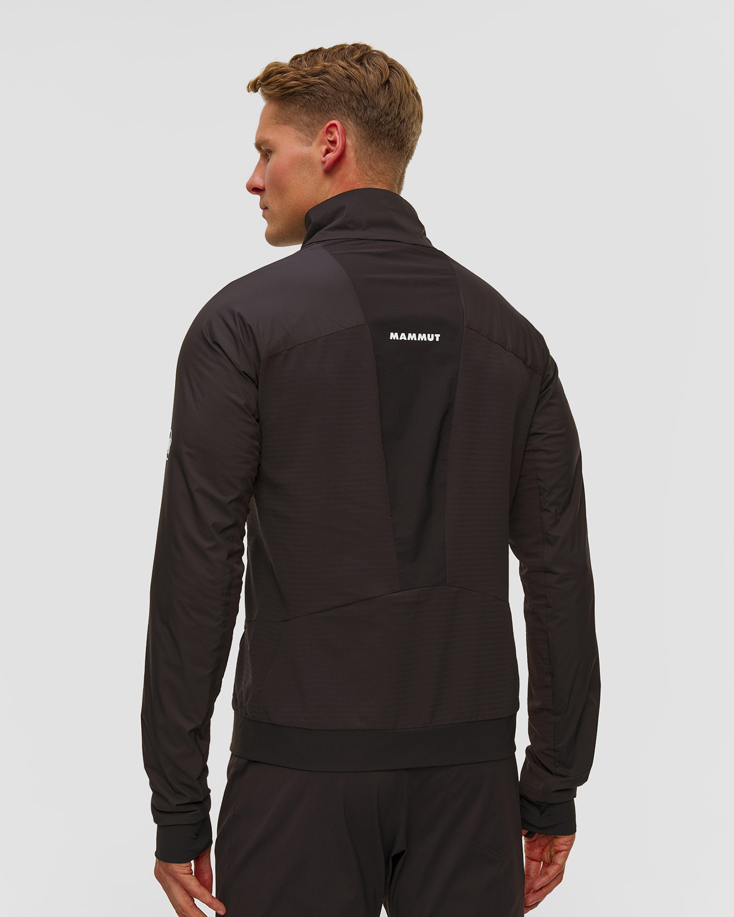 Veste hybride noire pour hommes Mammut Aenergy In Hybrid Men