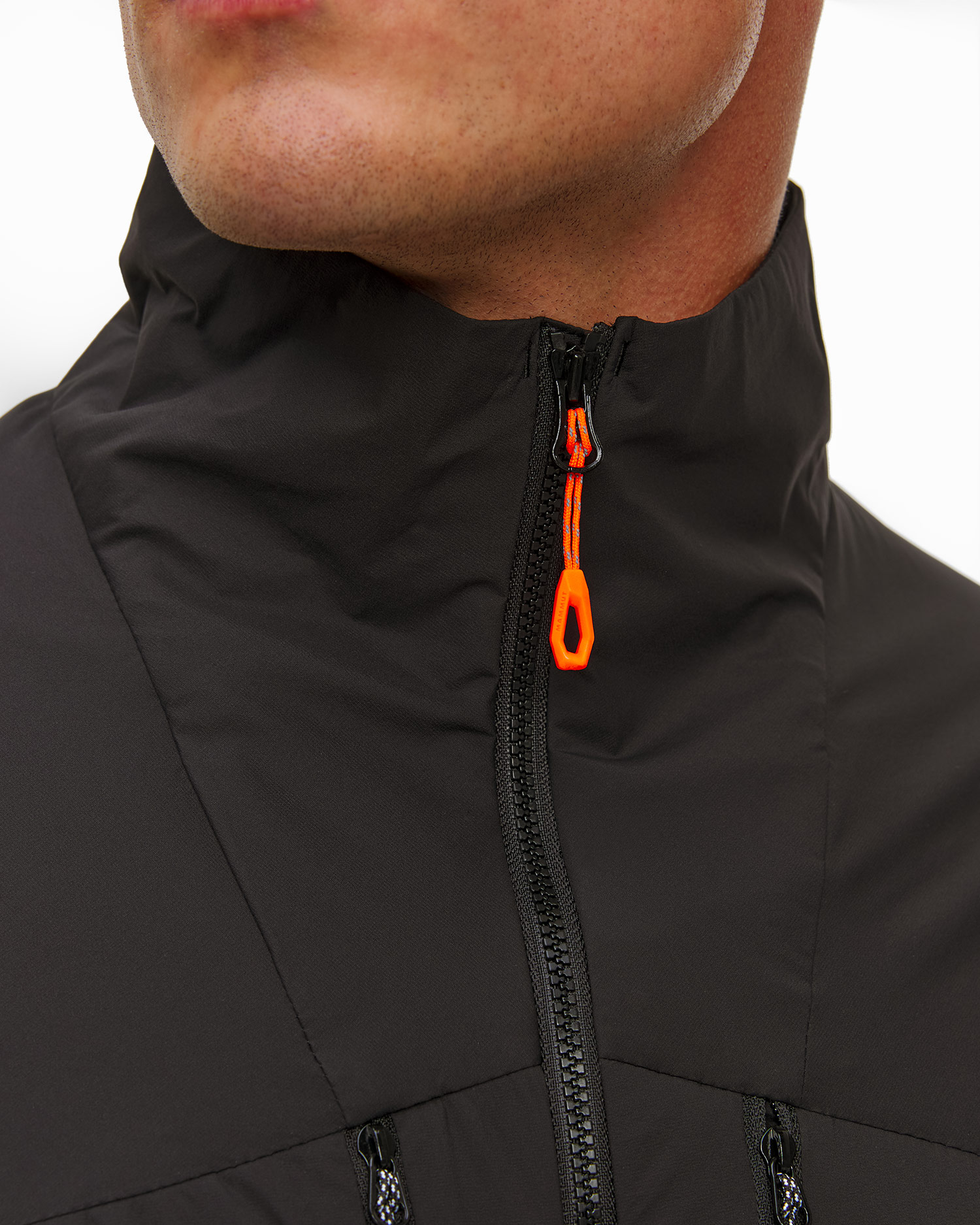 Veste hybride noire pour hommes Mammut Aenergy In Hybrid Men