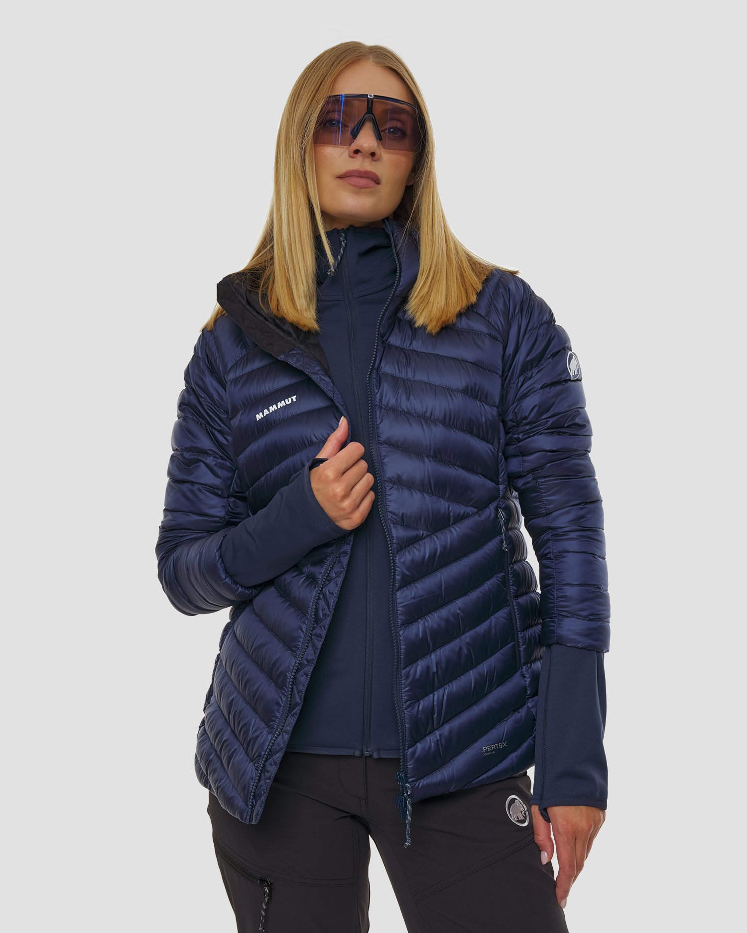 Mammut Broad Peak IN Hooded Jacket Women navy-blue