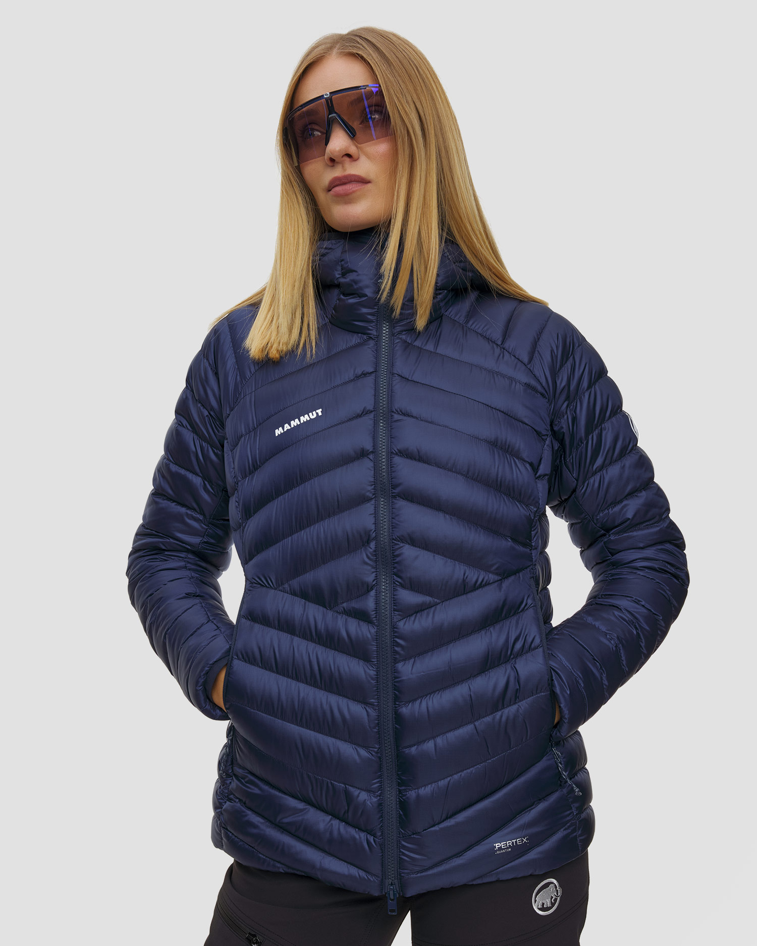 Mammut Broad Peak IN Hooded Jacket Women navy-blue