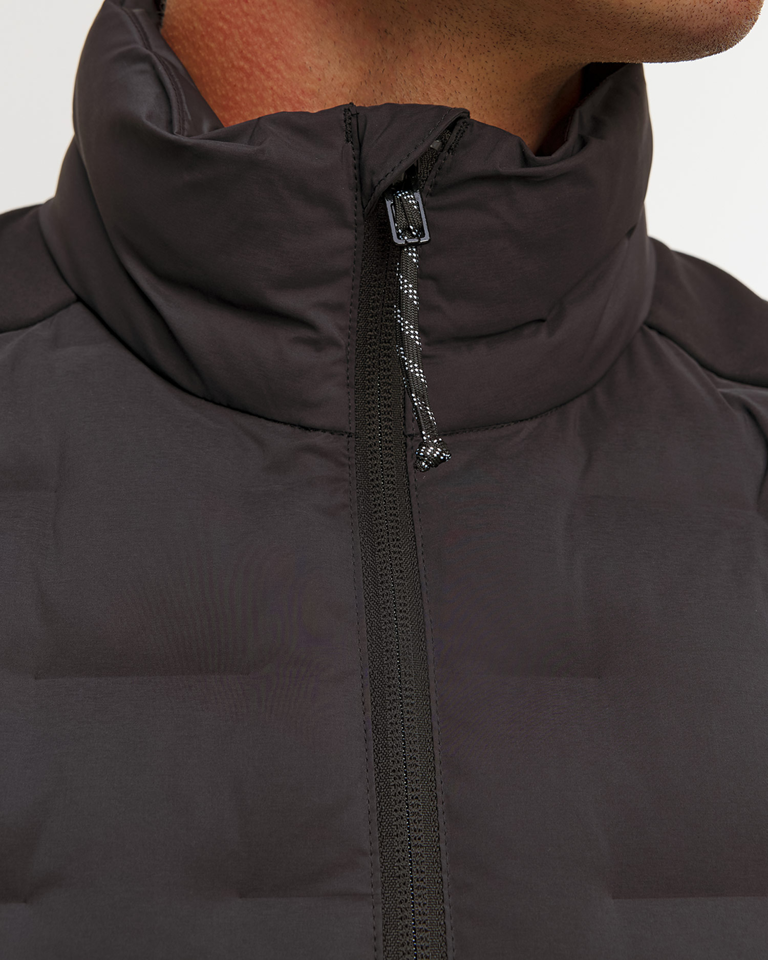 Veste hybride noire pour hommes Mammut Sender IN Hybrid Jacket Men