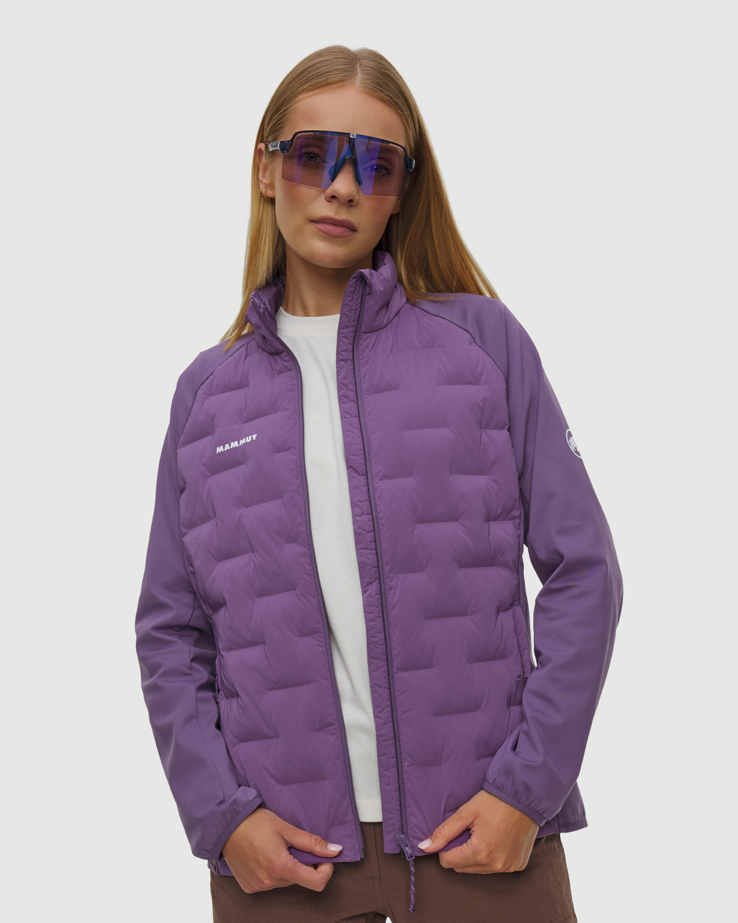 Women's Mammut Sender IN Hybrid Jacket Women purple