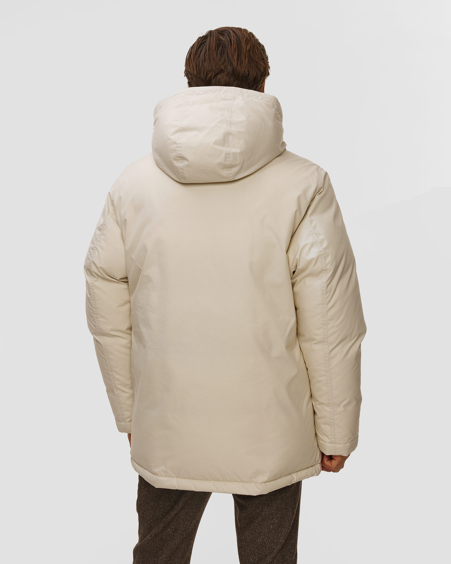 Světle béžový pánský kabát Mammut Mammut X Cabourn Direttissima IN Parka