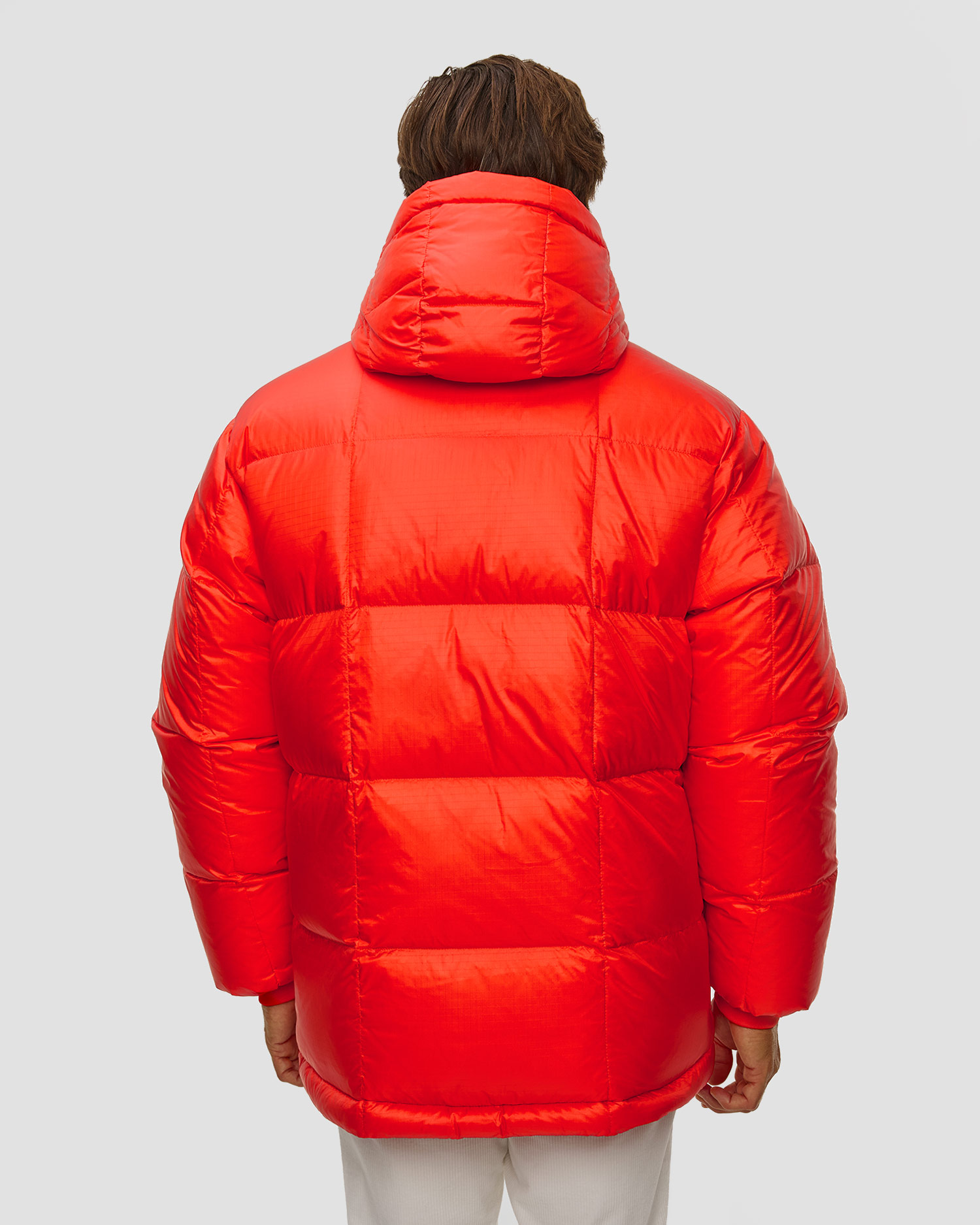 Pánská bunda Mammut X Cabourn Direttissima IN Hooded Jacket v Červené Barvě