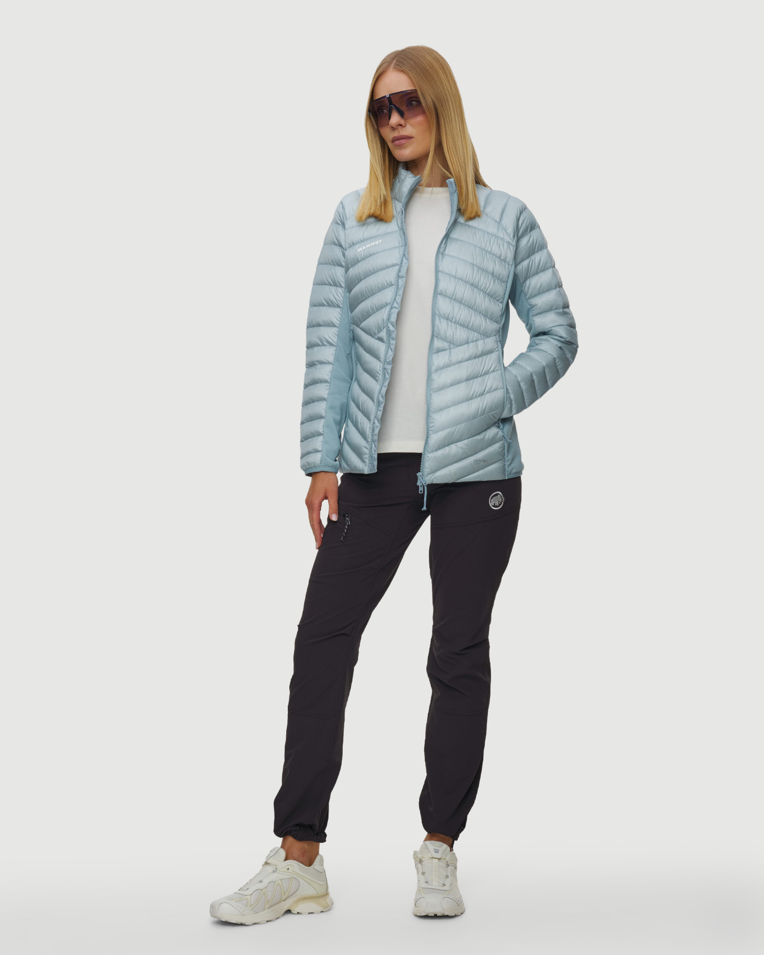 Mammut Broad Peak IN Hybrid Jacket Women light blue
