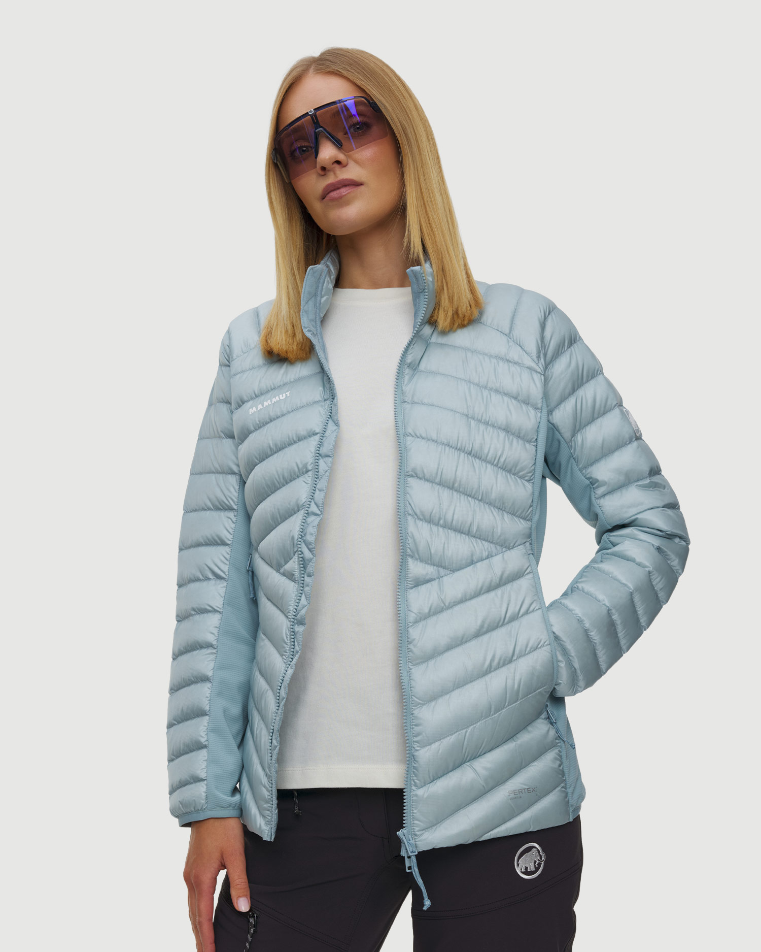 Mammut Broad Peak IN Hybrid Jacket Women light blue