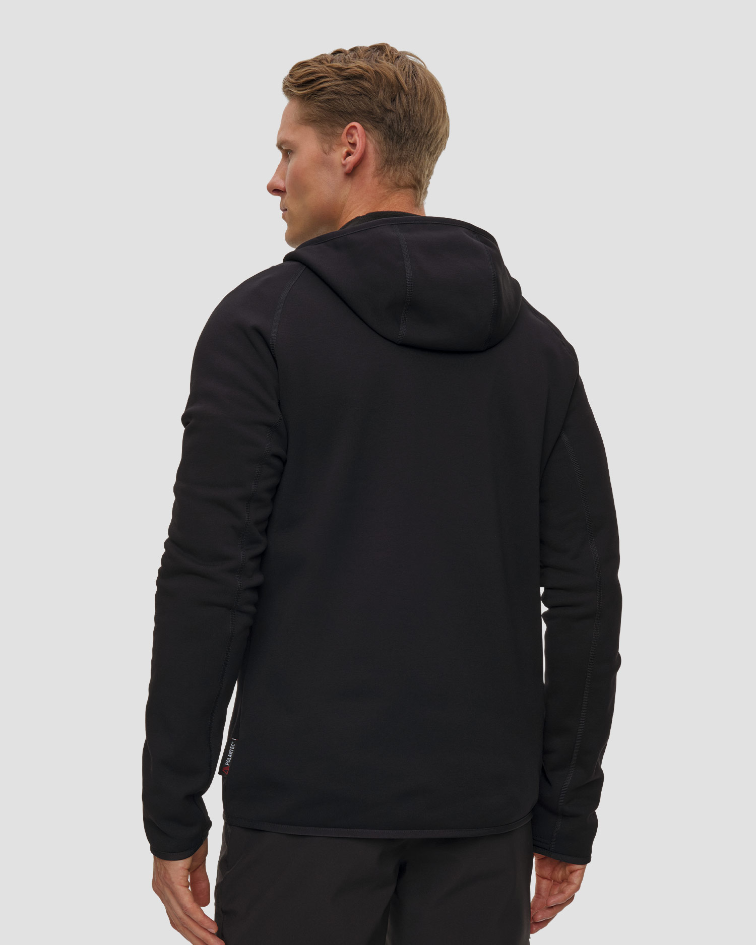 Hanorac din fleece pentru bărbați Mammut Aconcagua ML Hooded Jacket Men negru