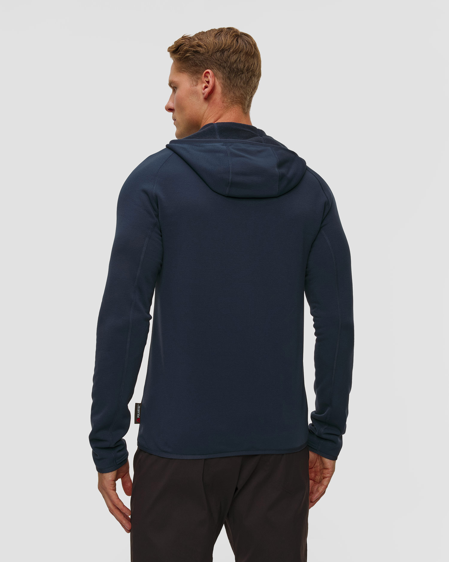 Sweat-shirt en polaire noir pour hommes Mammut Aconcagua ML Hooded Jacket Men