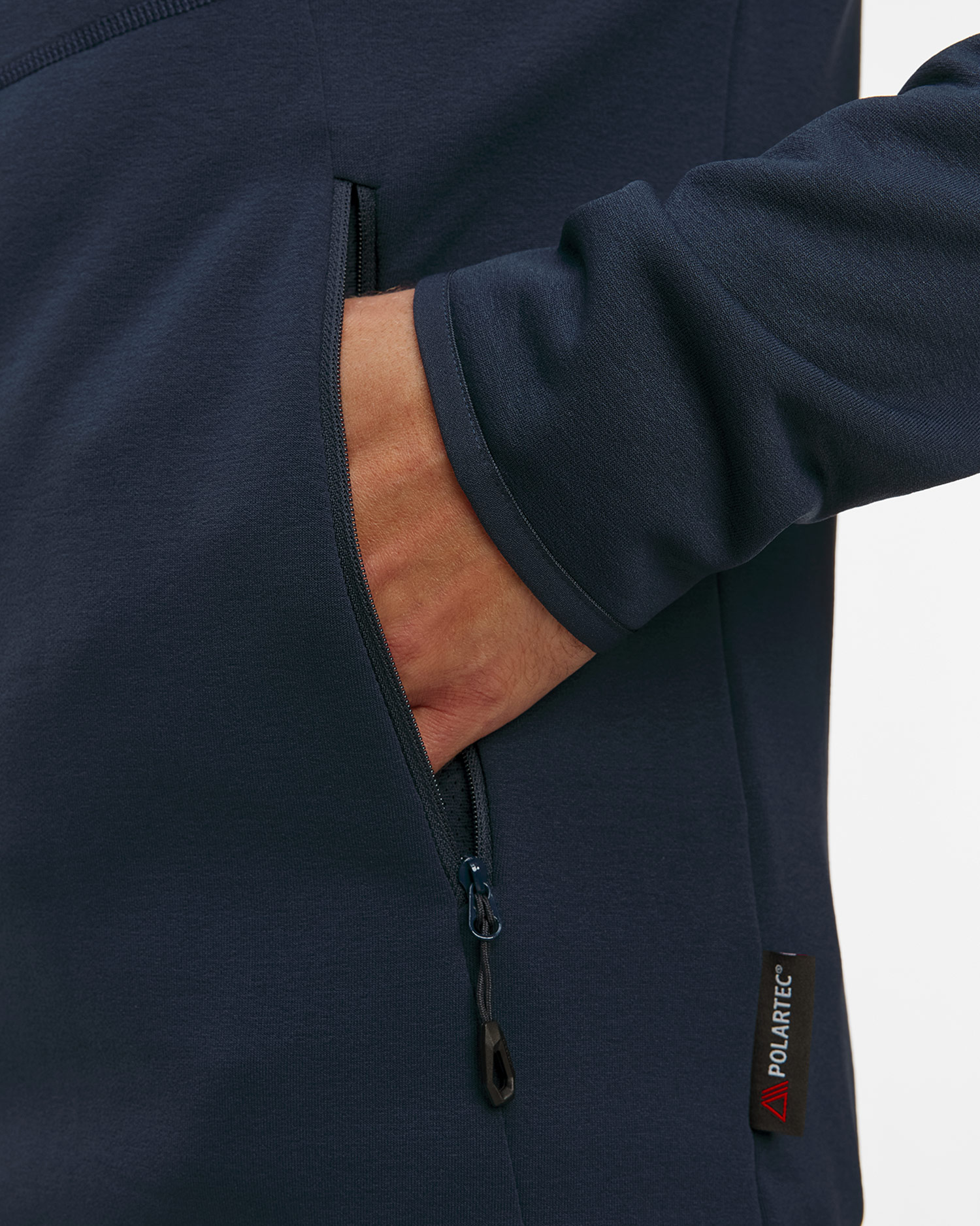 Sweat-shirt en polaire noir pour hommes Mammut Aconcagua ML Hooded Jacket Men