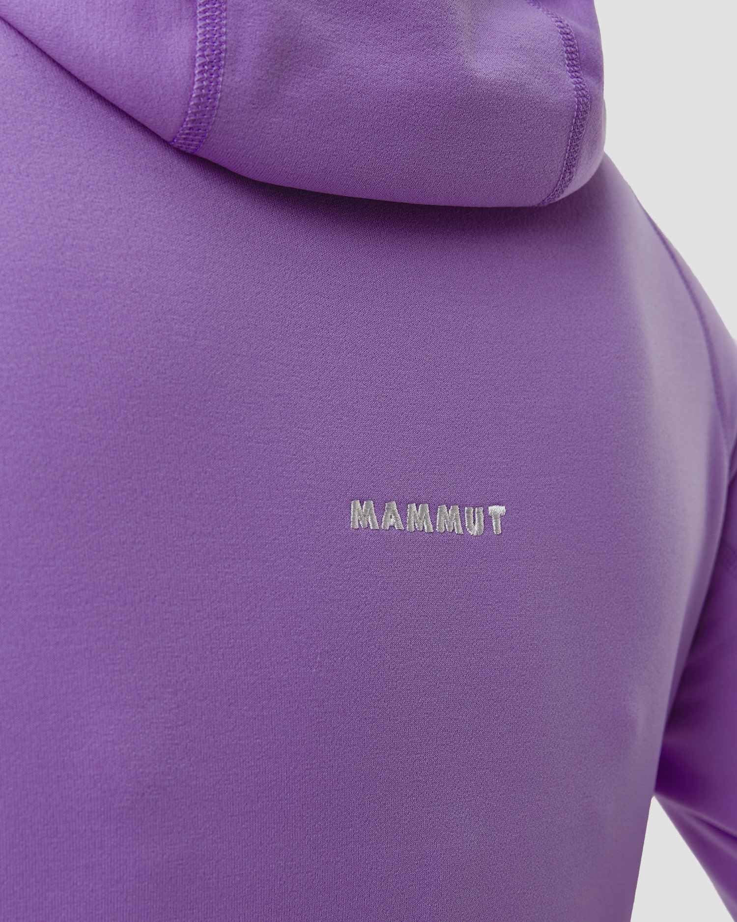 Sweat-shirt en polaire violet pour femmes Mammut Aconcagua ML Hooded Jacket Women