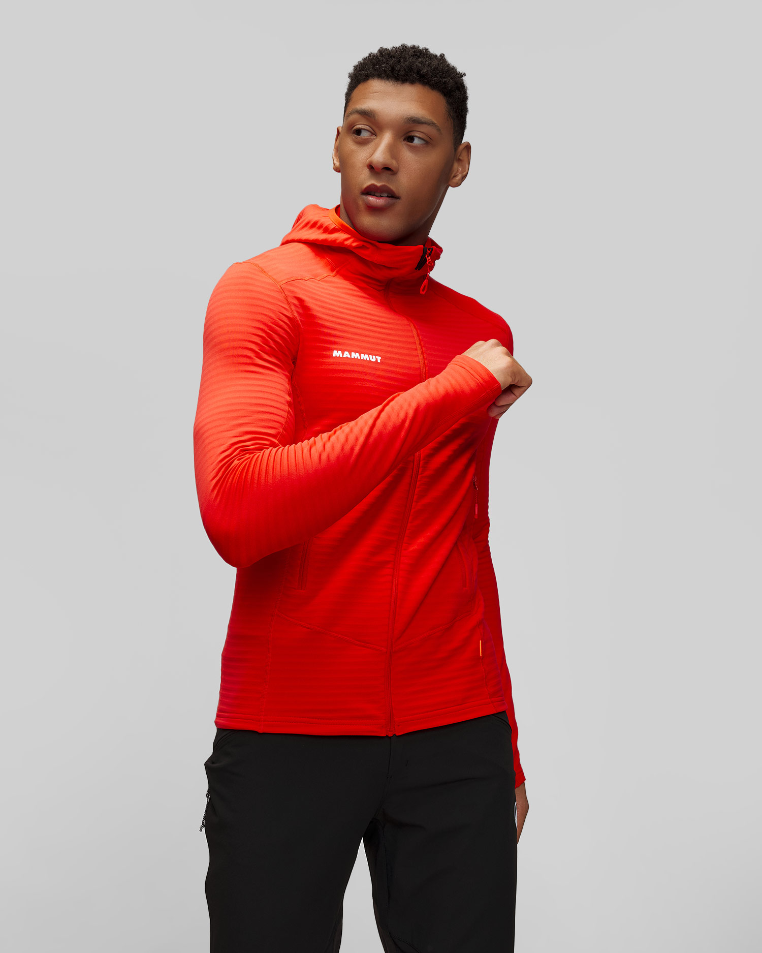 Bluza górska z kapturem męska Mammut Taiss Light ML