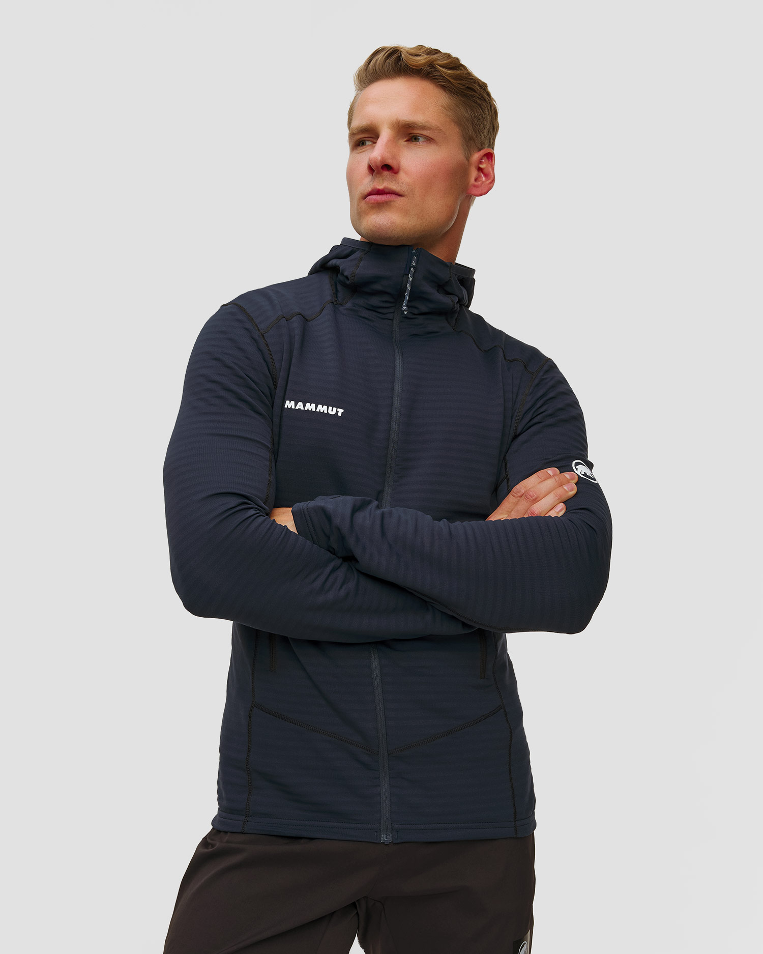 Bluza techniczna Mammut Taiss Light ML Hooded Jacket Men