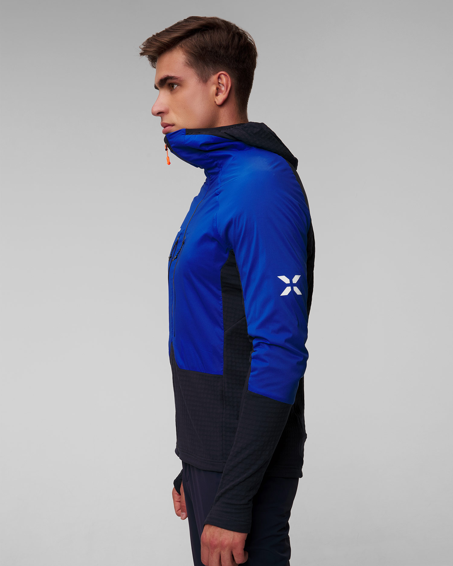 Bluza hybrydowa z kapturem męska Mammut Eiger Nordwand ML Hybrid