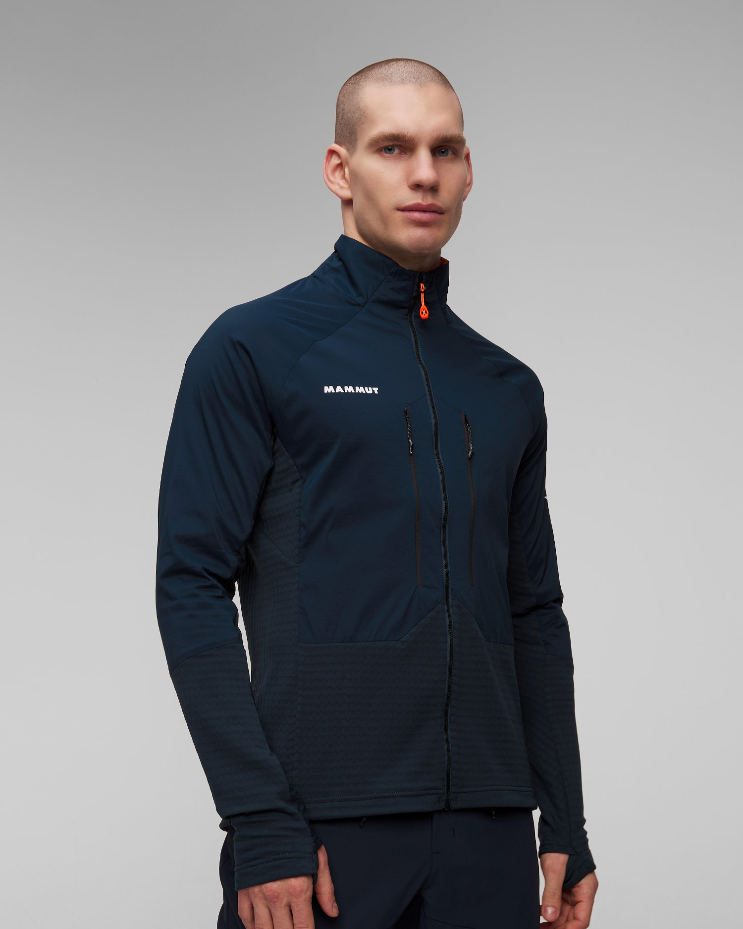 Generisch Felpa con cappuccio da uomo, verde, L