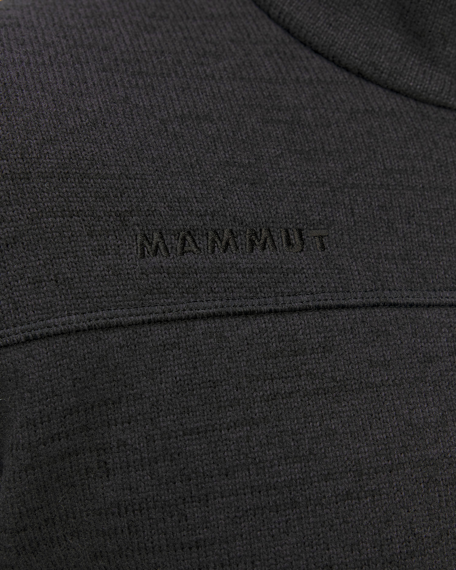 Sweat-shirt en polaire noir pour hommes Mammut Arctic IV ML Jacket Men 