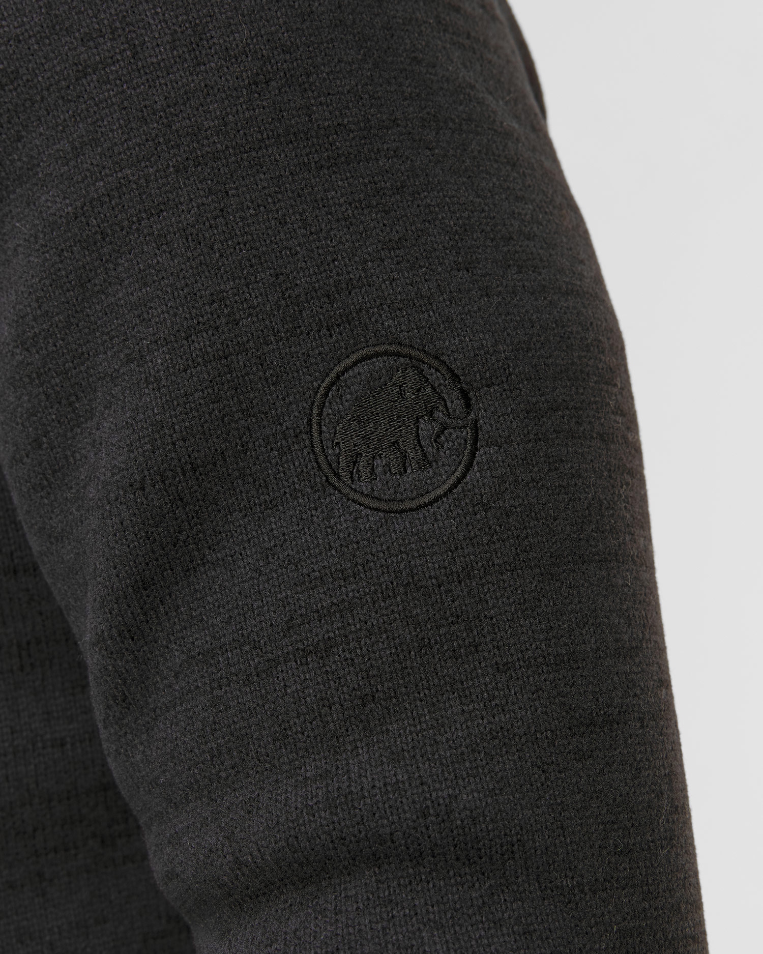 Sweat-shirt en polaire noir pour hommes Mammut Arctic IV ML Jacket Men 