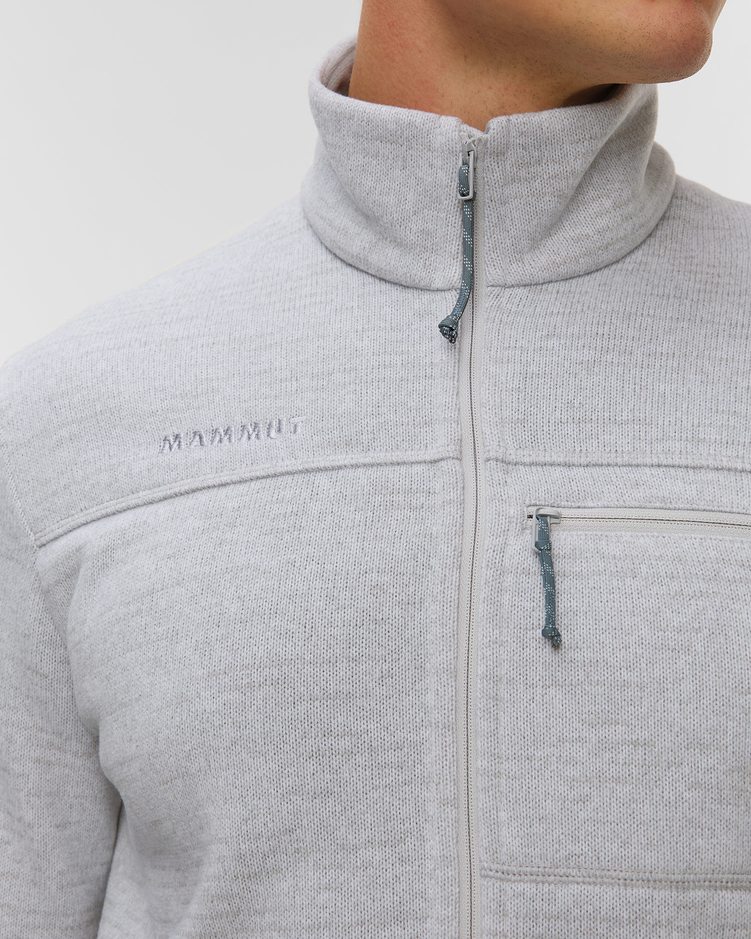 Polarová šedá pánská mikina Mammut Arctic IV ML Jacket Men