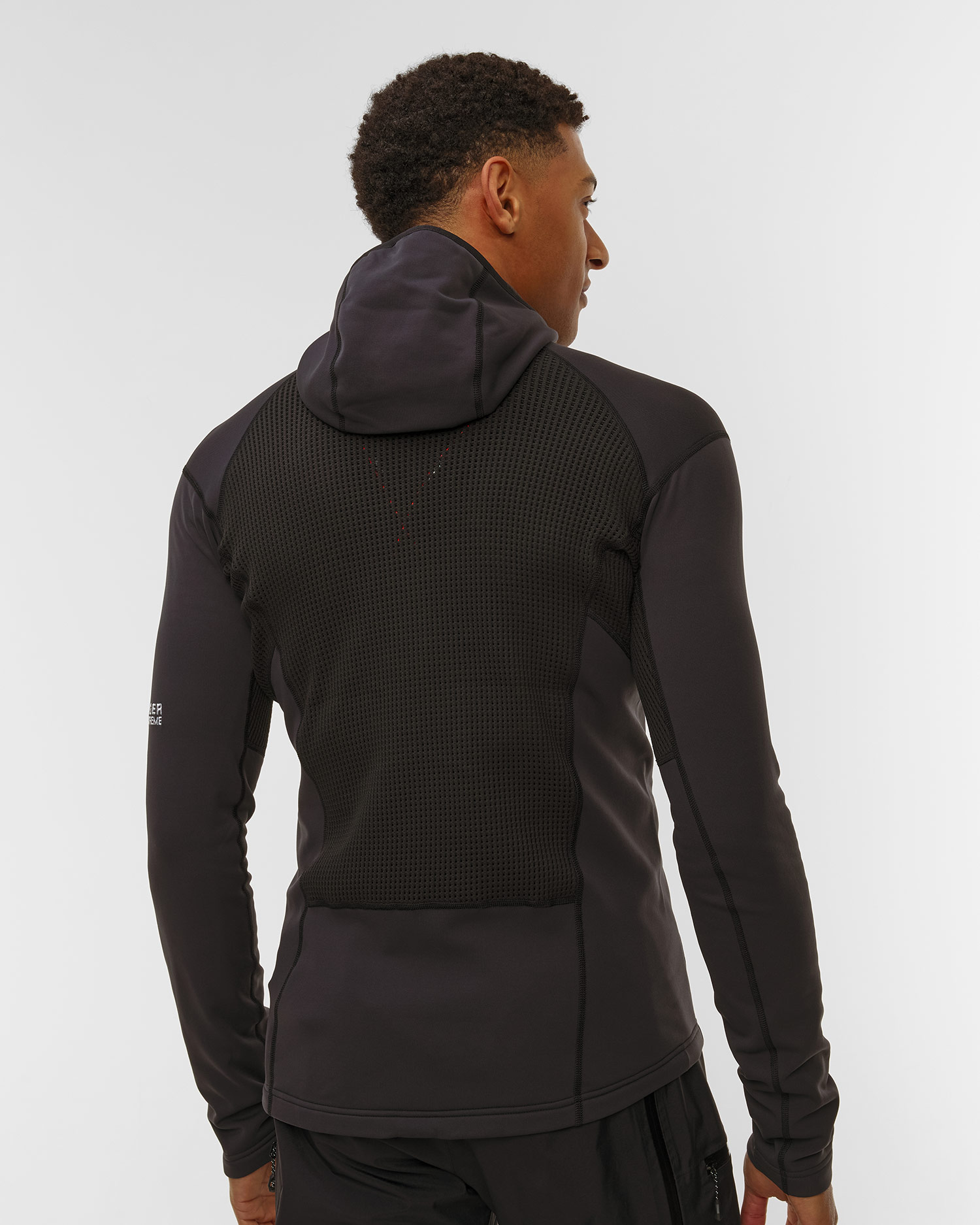 Bluza techniczna męska Mammut Eiger Nordwand Advanced ML Hooded Jacket Men czarna