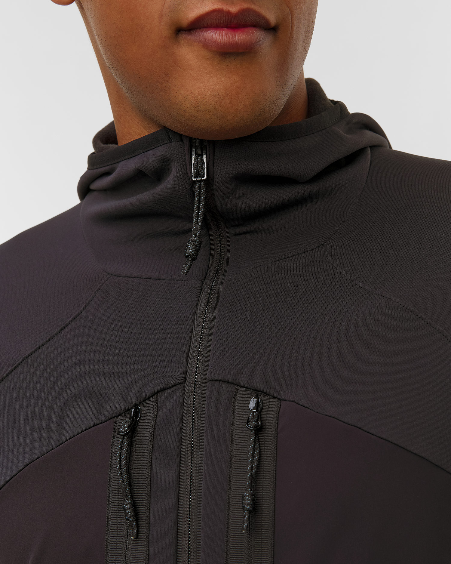 Bluza techniczna męska Mammut Eiger Nordwand Advanced ML Hooded Jacket Men czarna