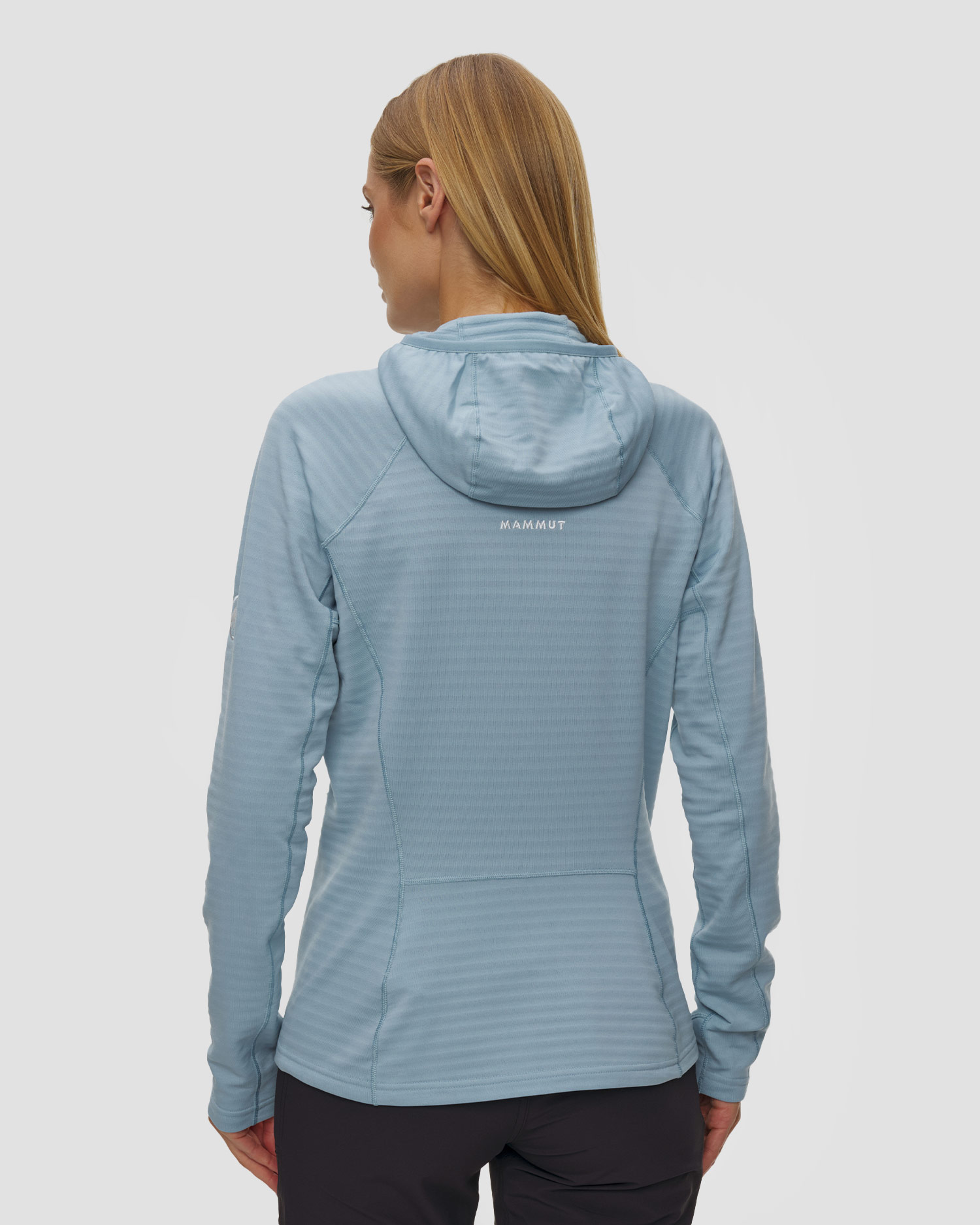 Women's Mammut Taiss ML Hooded Jacket light blue