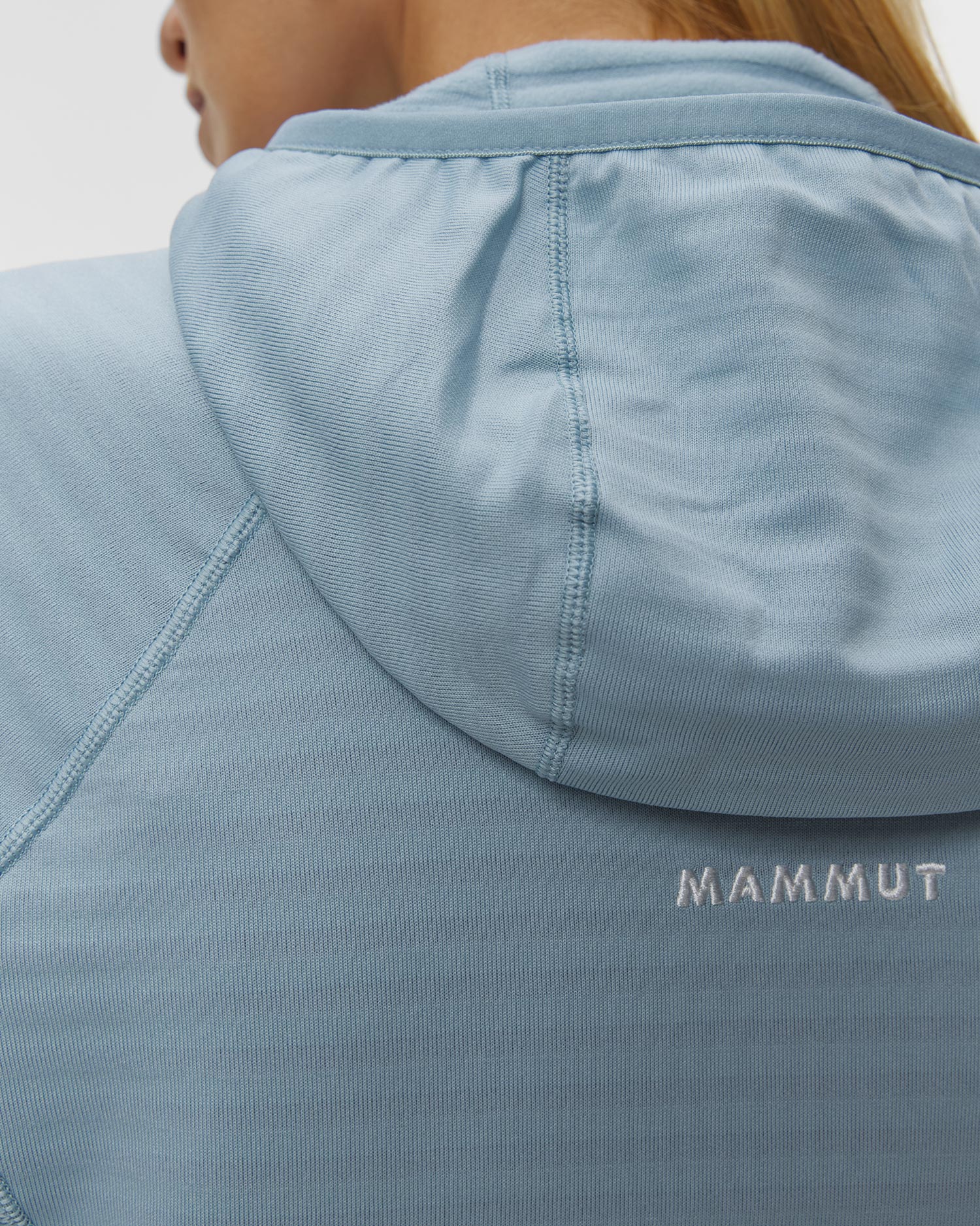 Women's Mammut Taiss ML Hooded Jacket light blue
