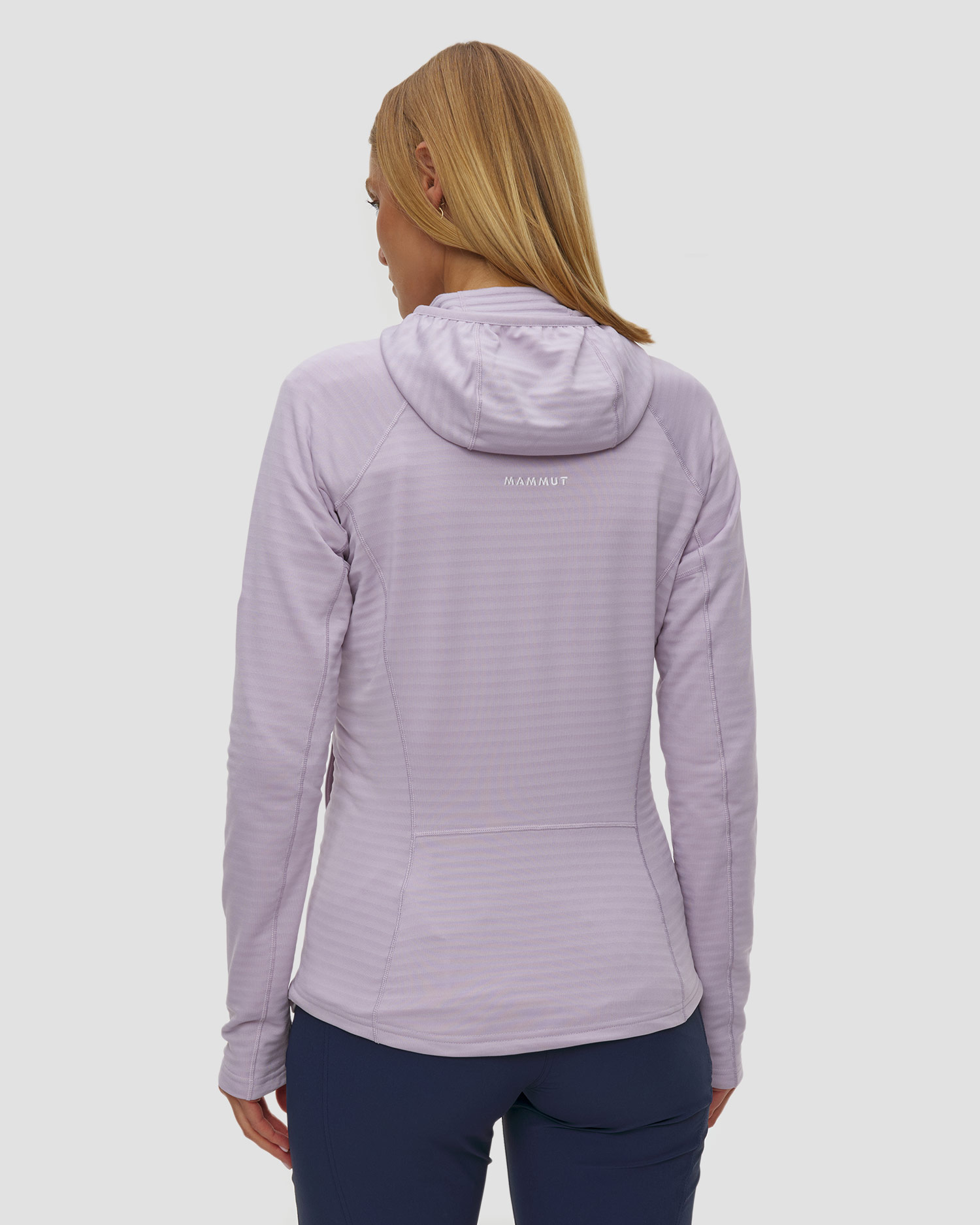Sweat-shirt midlayer à capuche violet pour femmes Mammut Taiss ML Hooded Jacket
