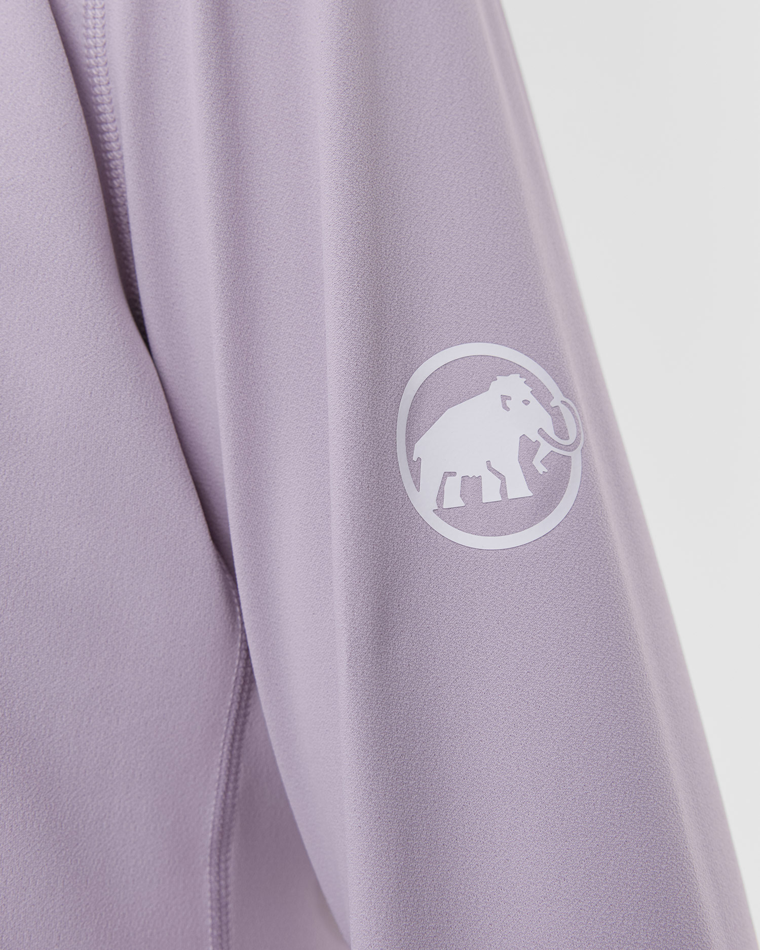 Longsleeve à capuche violet pour femmes Mammut Selun FL Sun Hoody