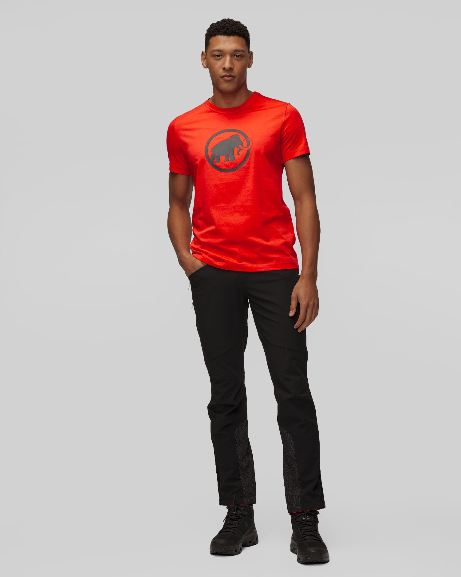T-shirt męski Mammut Core czerwony