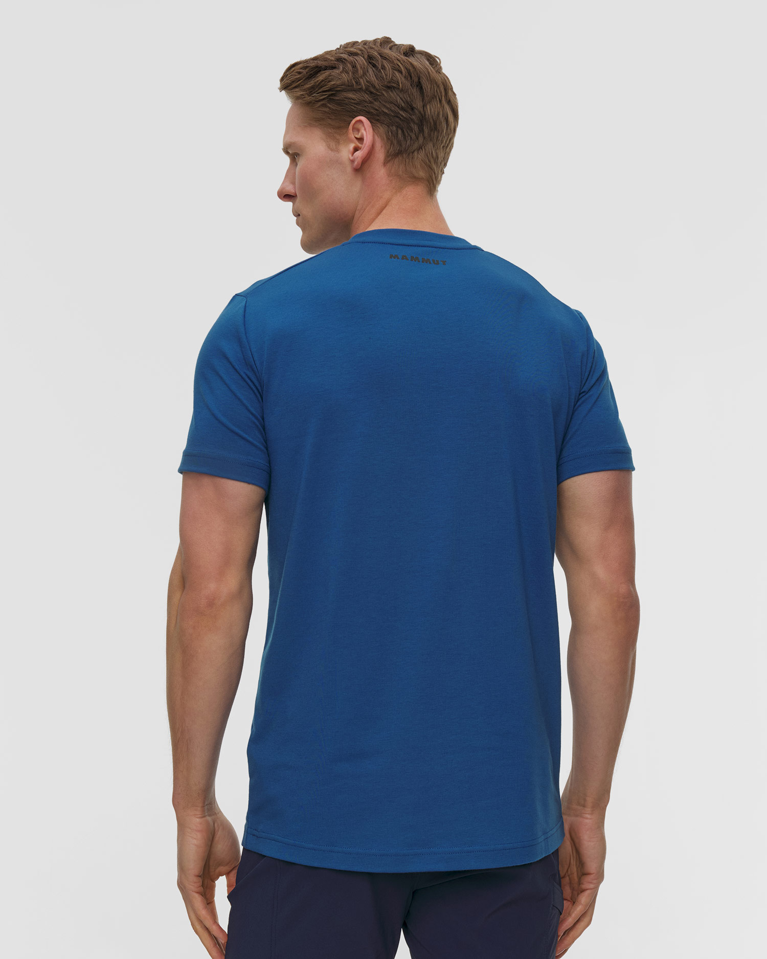 Tricou pentru bărbați Mammut Trovat T-Shirt Logo albastru